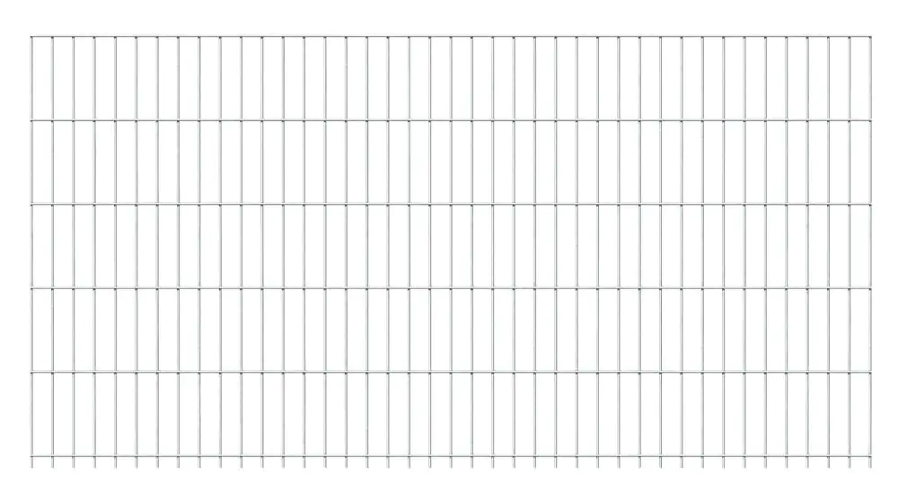 Alberts Doppelstab-Gittermatte 2 m 100 hoch cm Typ 6/5/6 feuerverzinkt