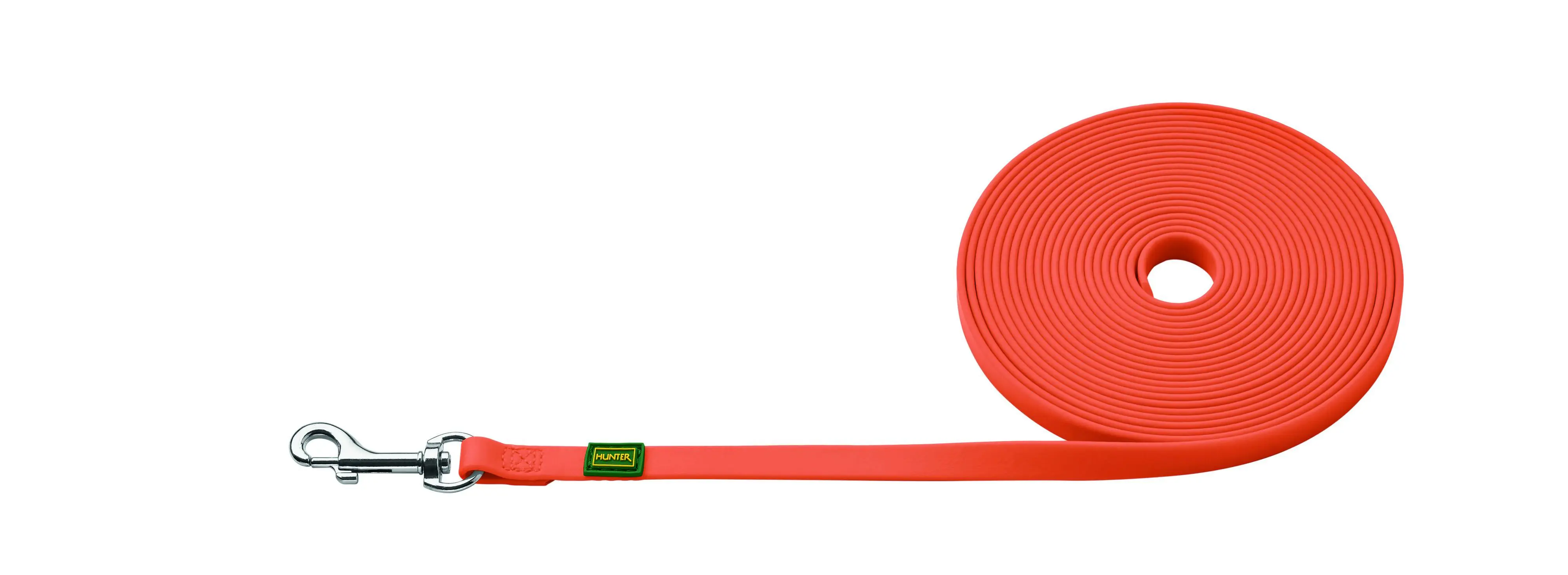 Hunter Schleppleine Hund Convenience 5 m x 1 cm neonorange