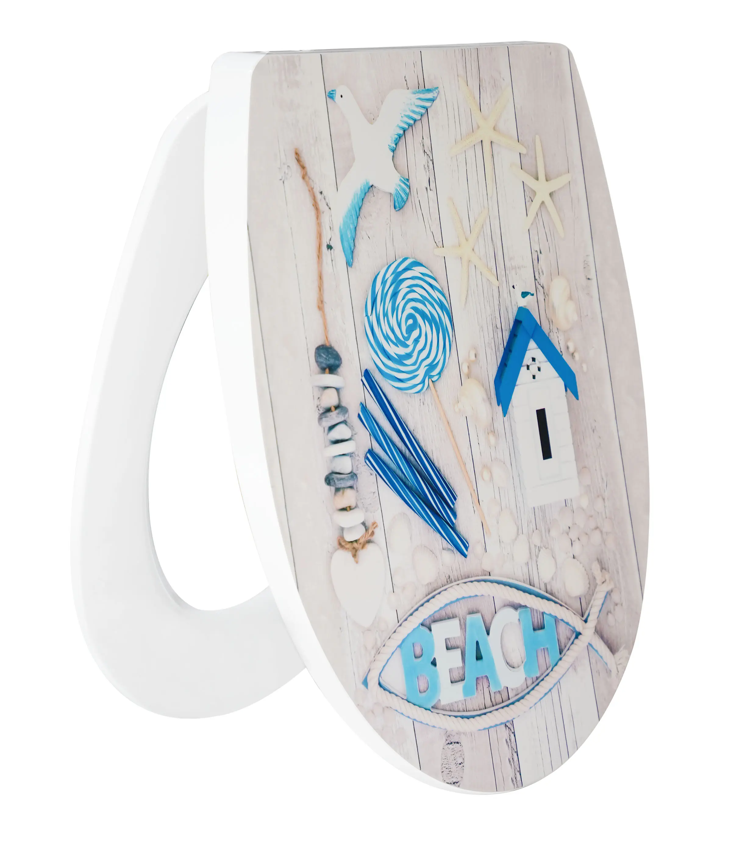 Primaster WC-Sitz mit Absenkautomatik Mediterran