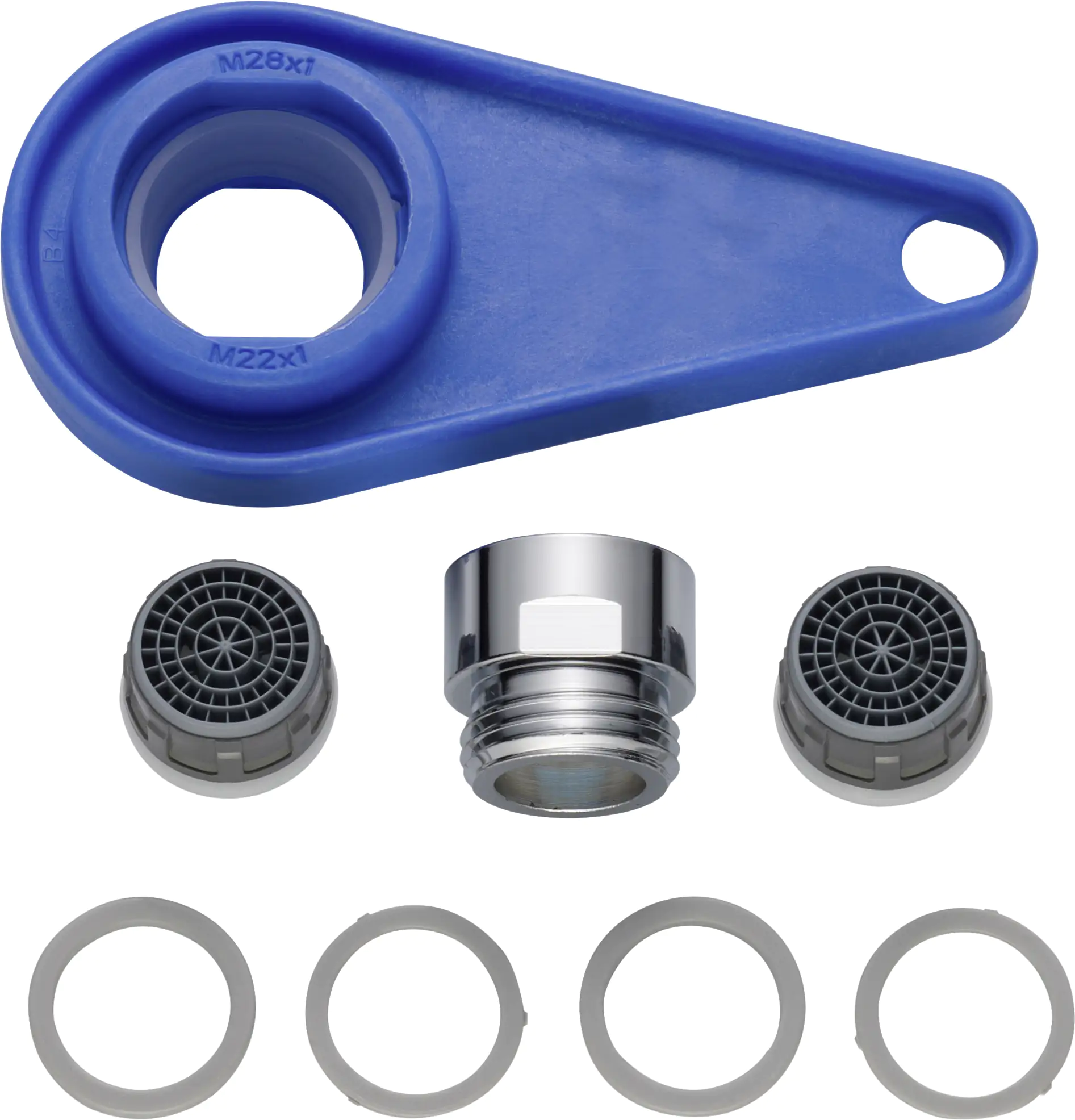 Neoperl Cascade SL Wassersparset M22/M24, inkl. Schlüssel