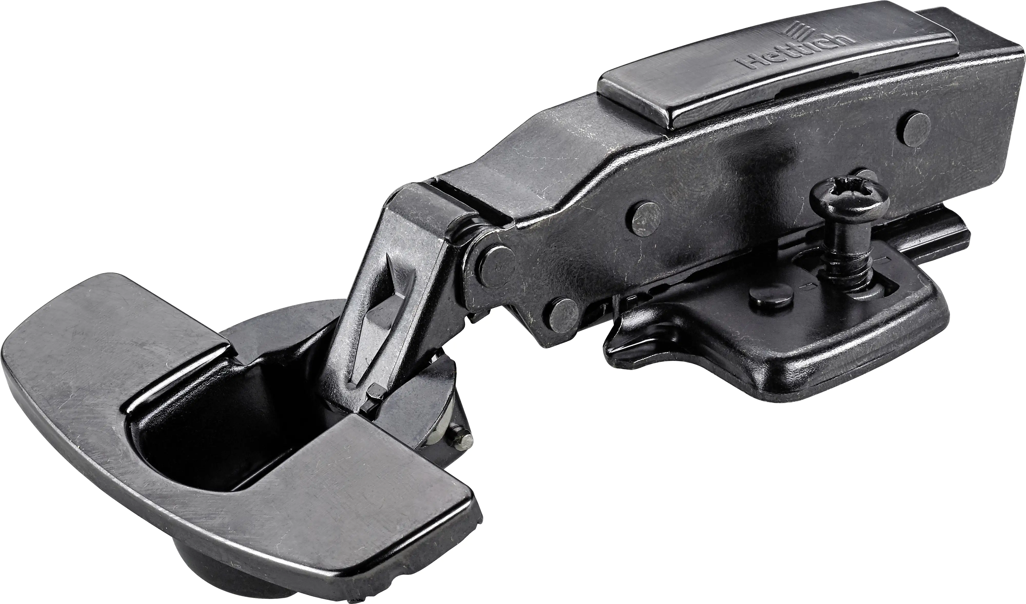 Hettich Sensys Topfscharnier mit Dämpfung vorliegend Ø 35 mm schwarz