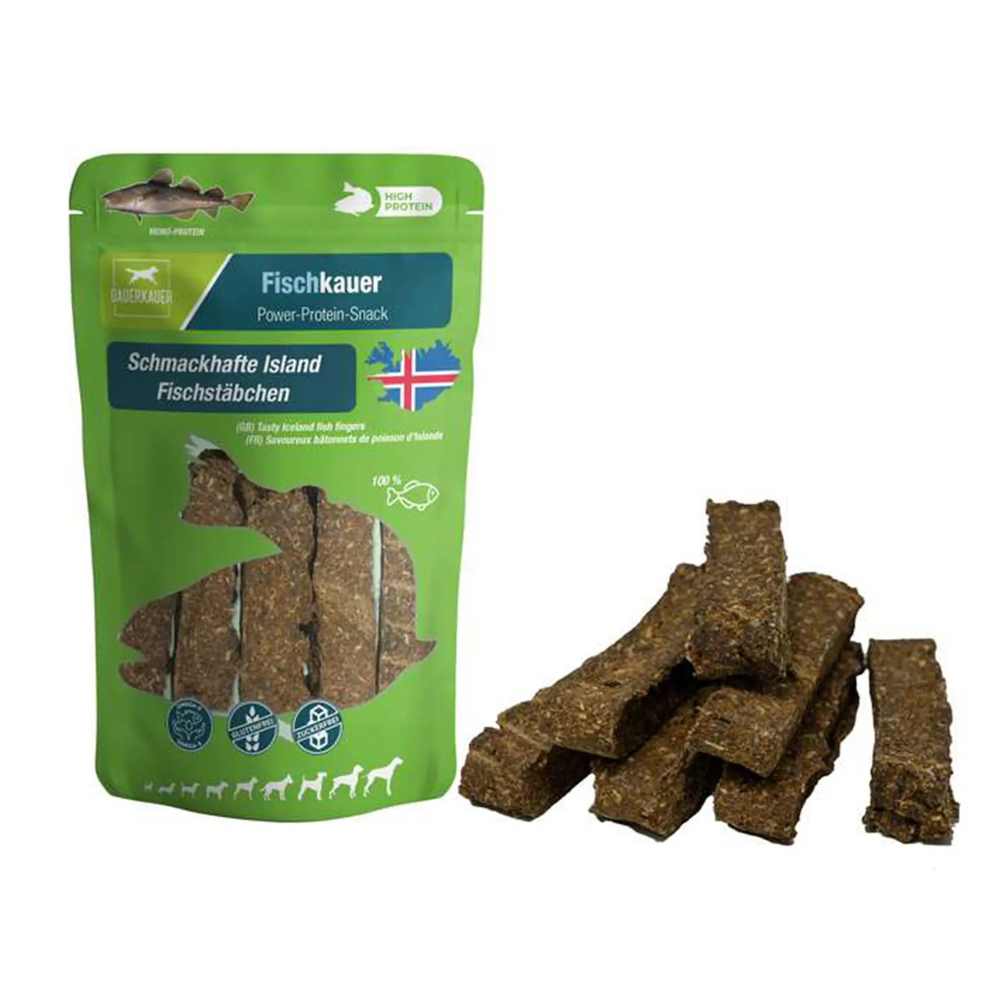 Wolters Hundeleckerli Dauerkauer Island Fischstäbchen 120 g