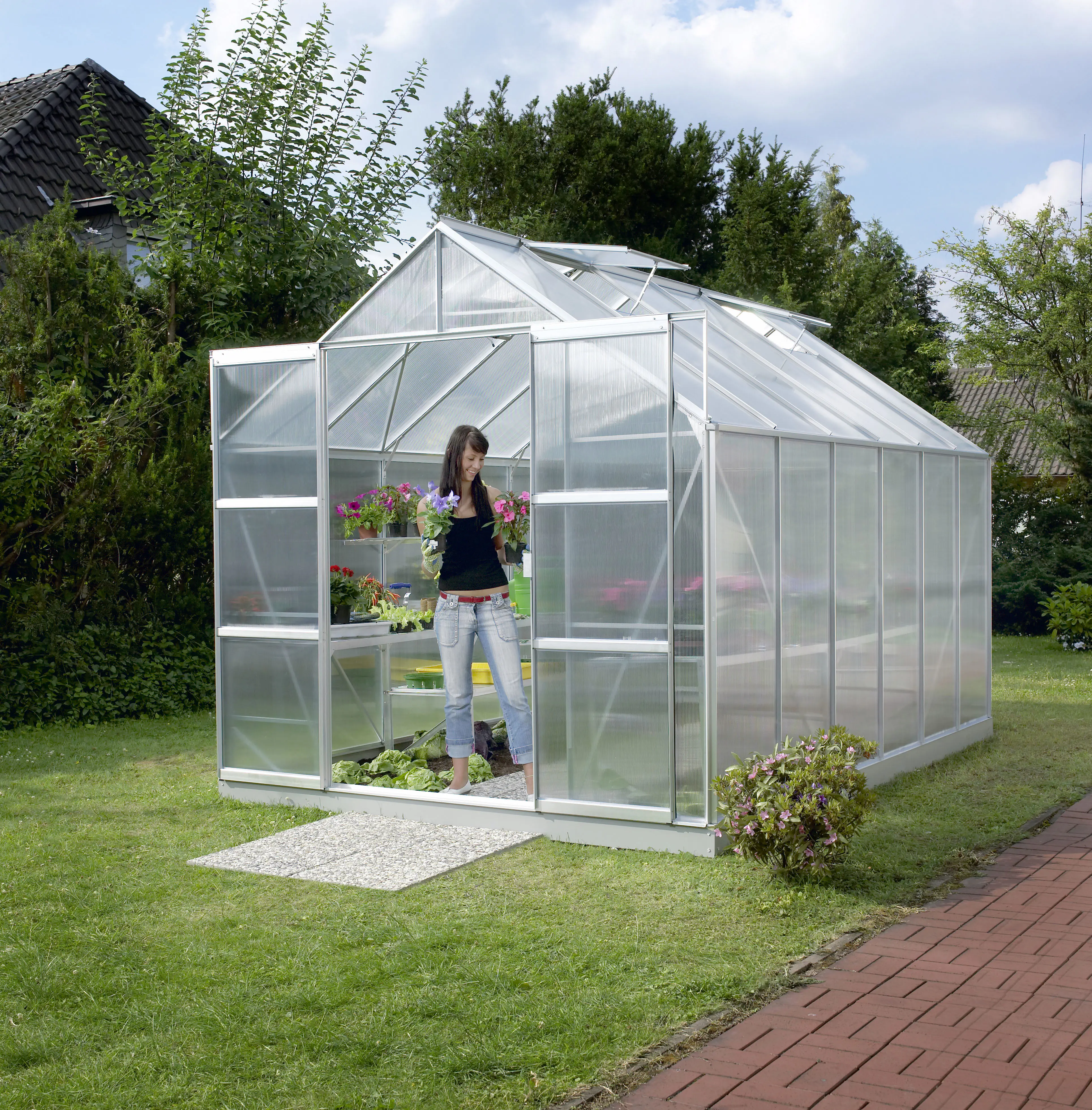 Vitavia Gewächshaus Mars 9900 254 x 379 cm 6 mm HPK