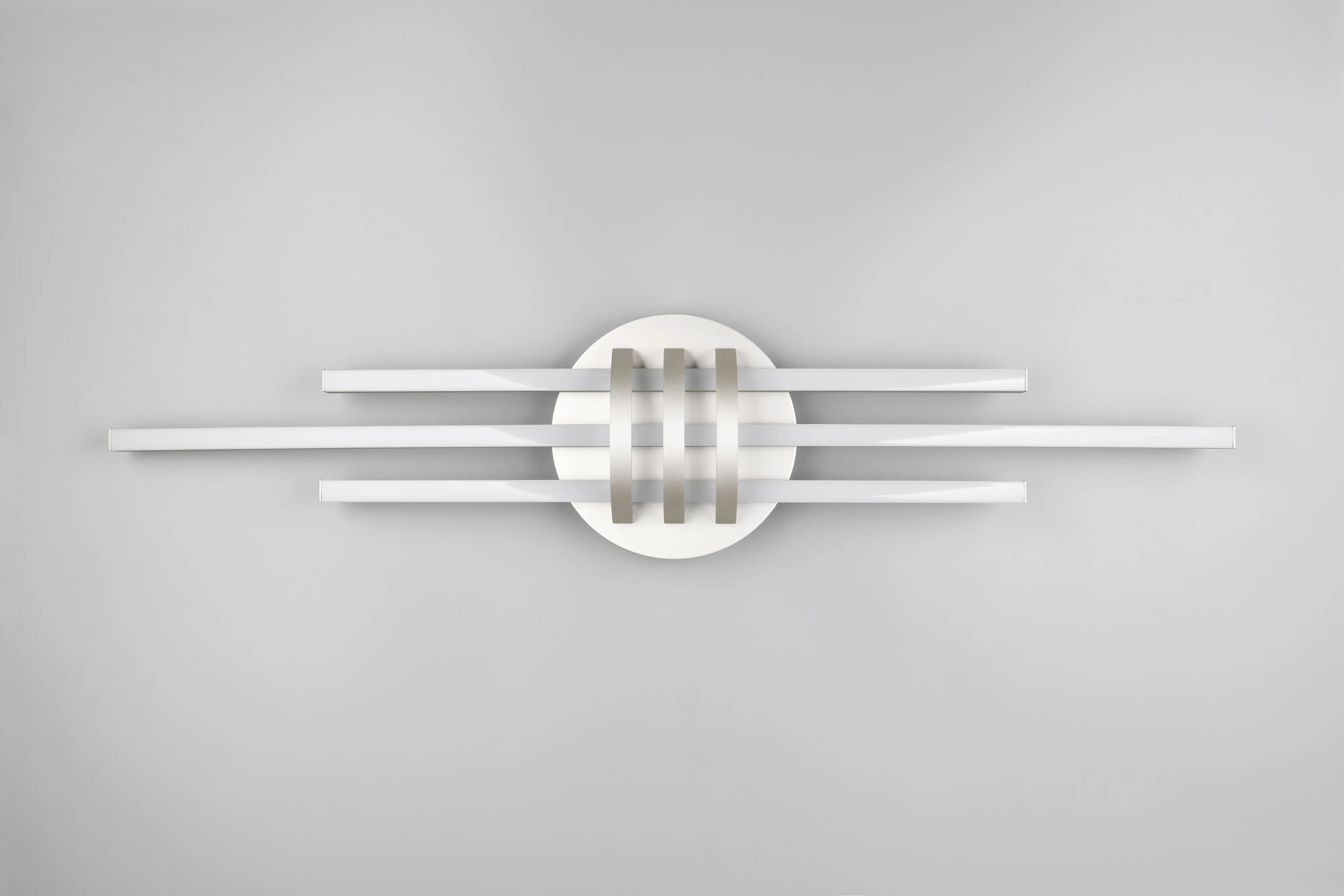 Reality LED Deckenleuchte Cinto 20W nickel warmweiß