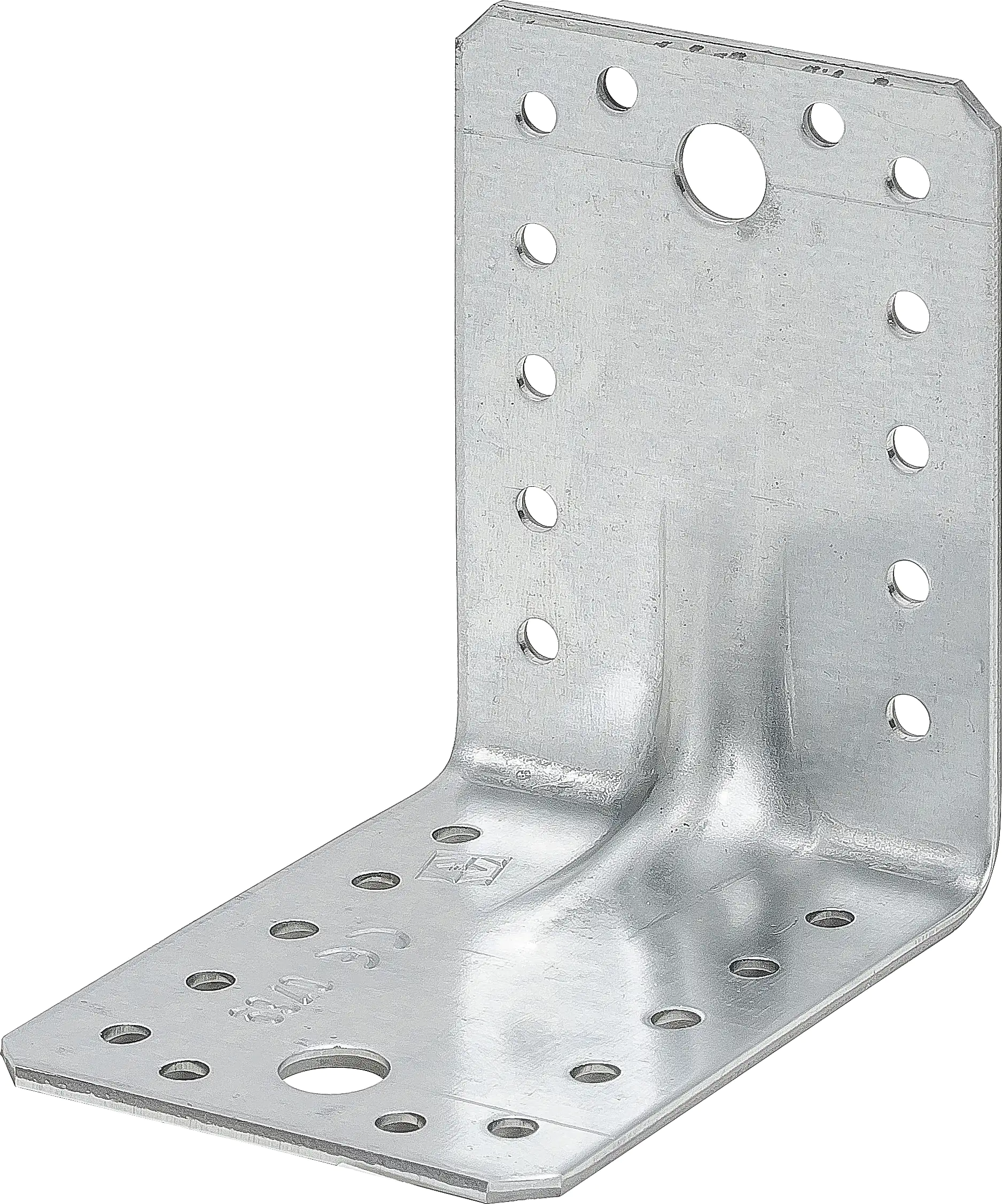 Vormann Schwerlast-Winkelverbinder sendzimir verzinkt 90 x 90 x 65 mm