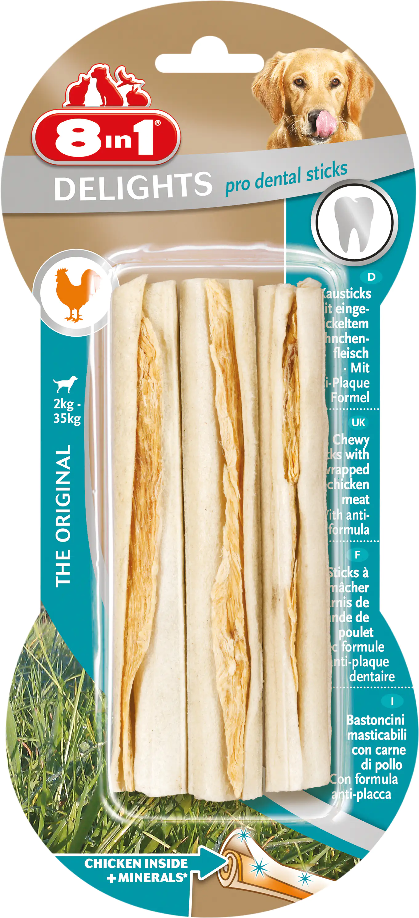 8in1 Kausticks Delights Pro Dental