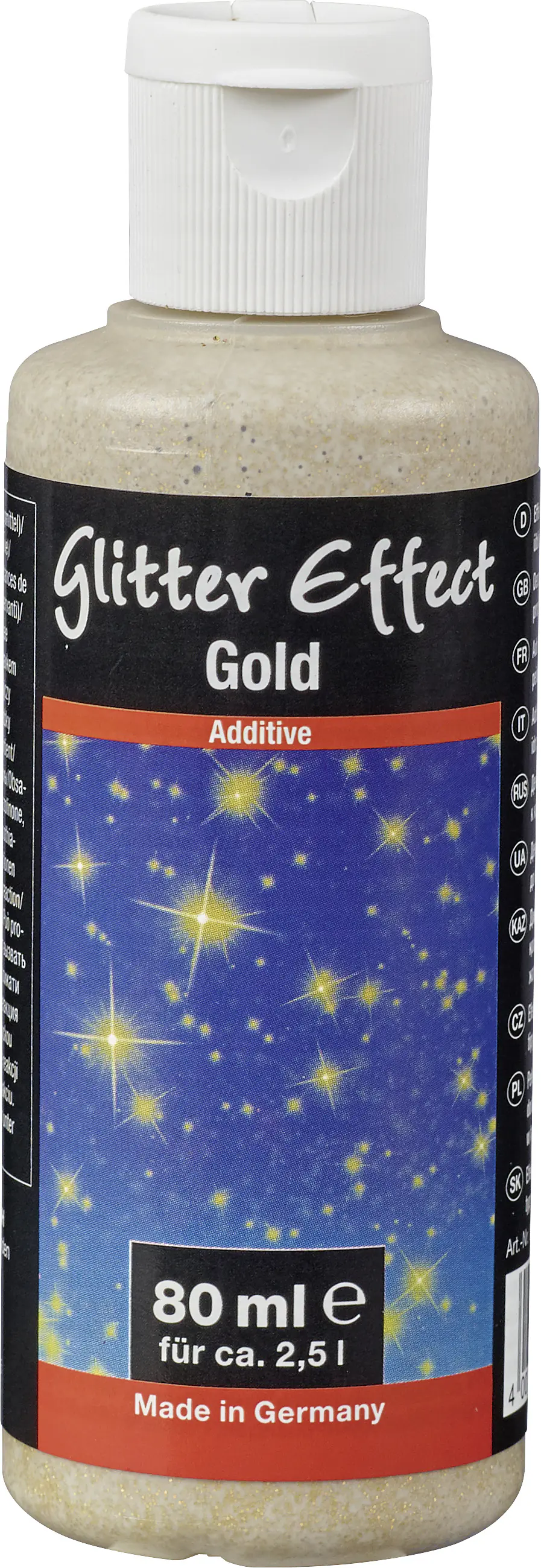 Decotric Glitter Effect Gold 80 ml