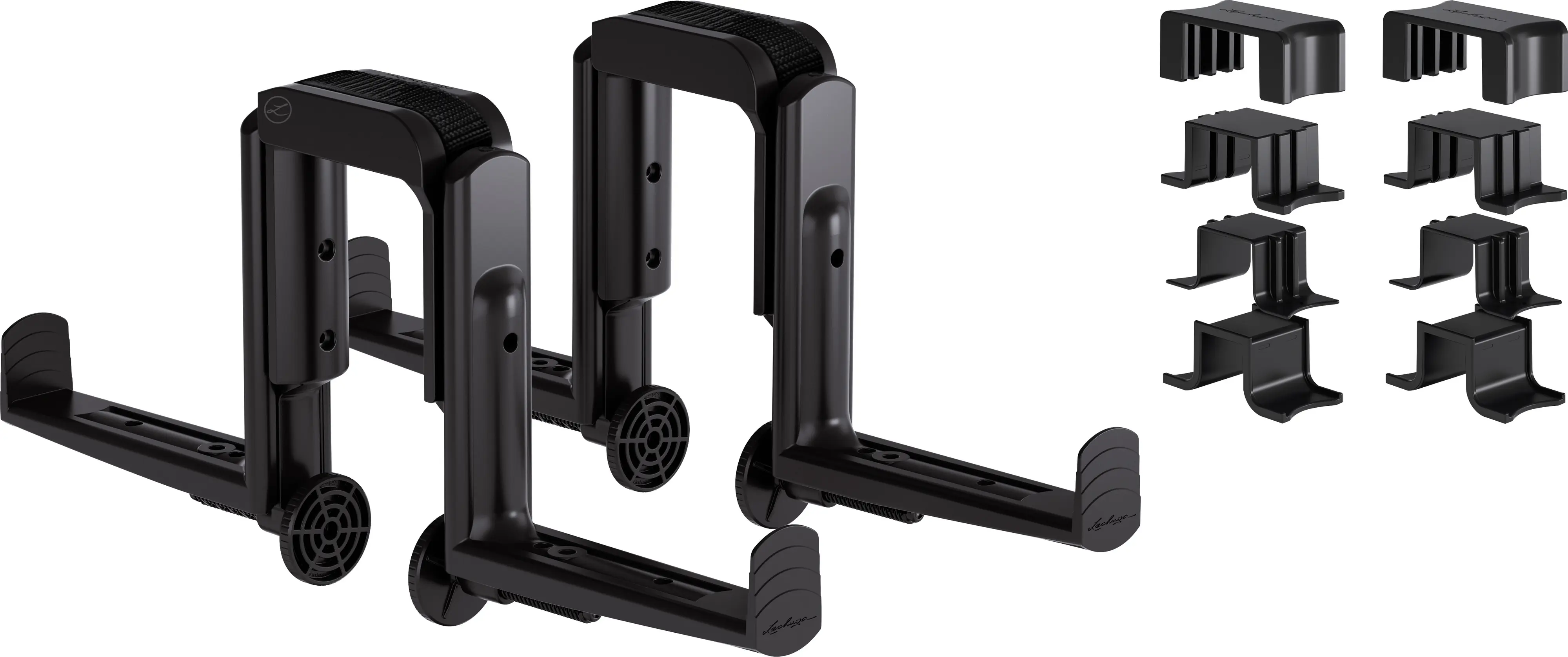 Lechuza Balkonkastenhalter 2-fach Kunstoff schwarz