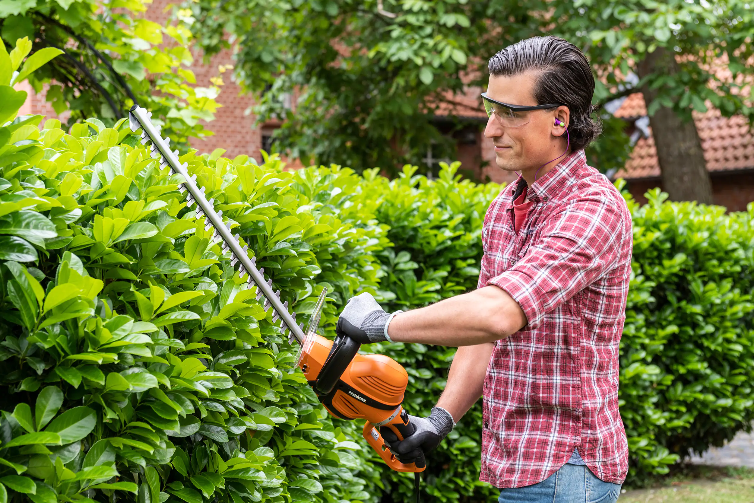 Primaster Elektro Heckenschere PMHS 6555-1 55 cm Schnittlänge