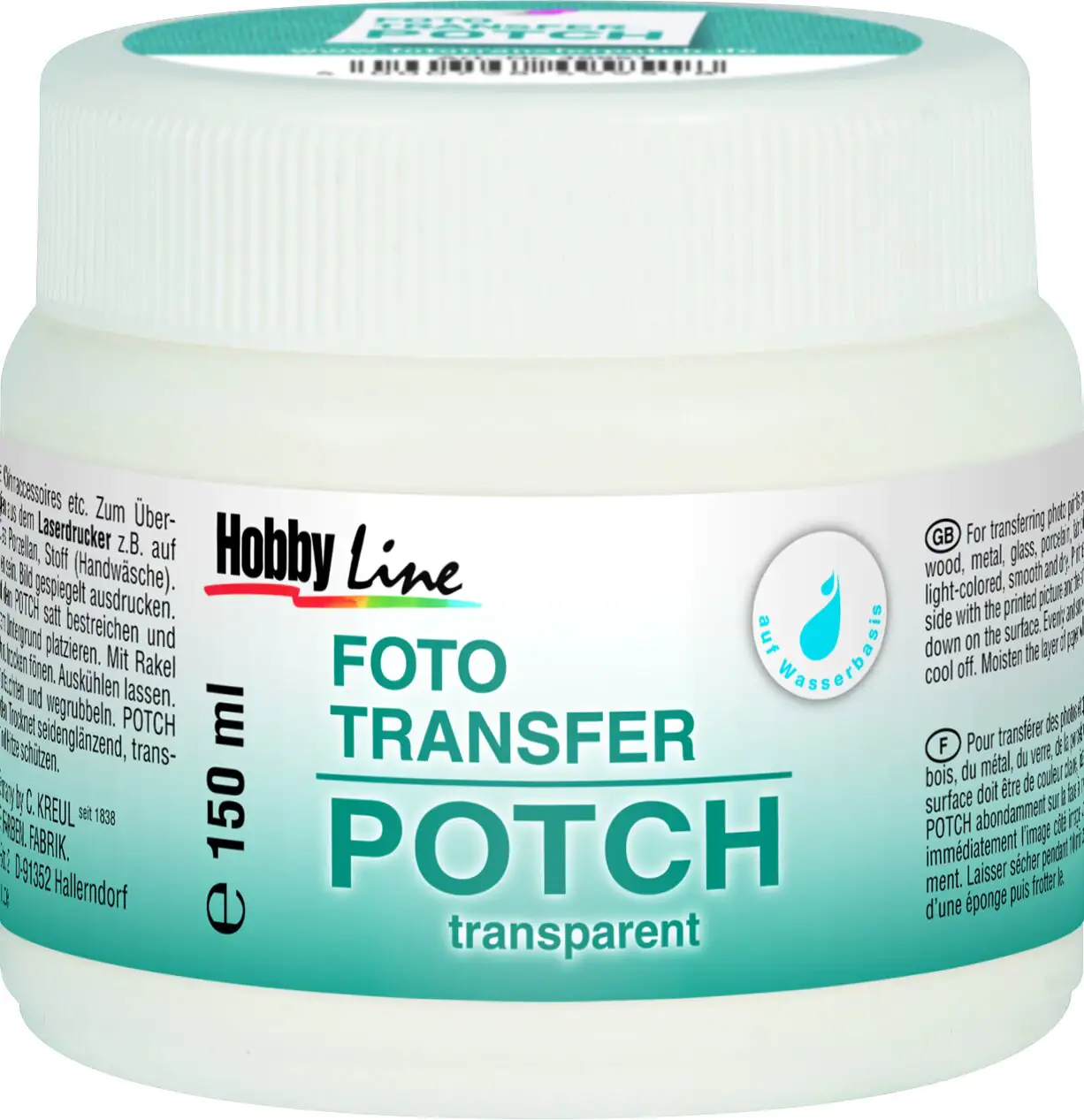 Kreul Foto Transfer Potch 150 ml