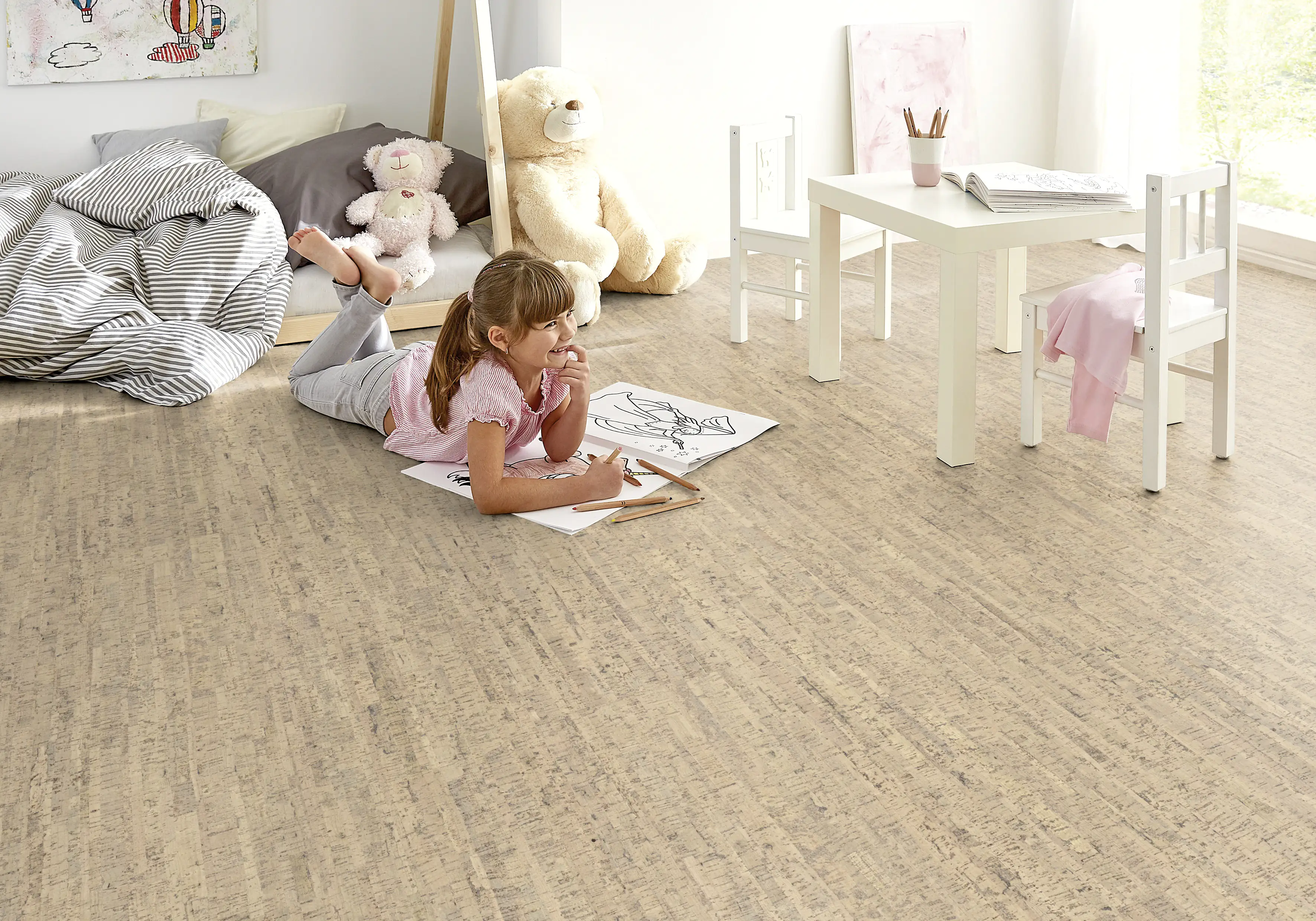 Corklife Korkboden Studiostyle Almada beige