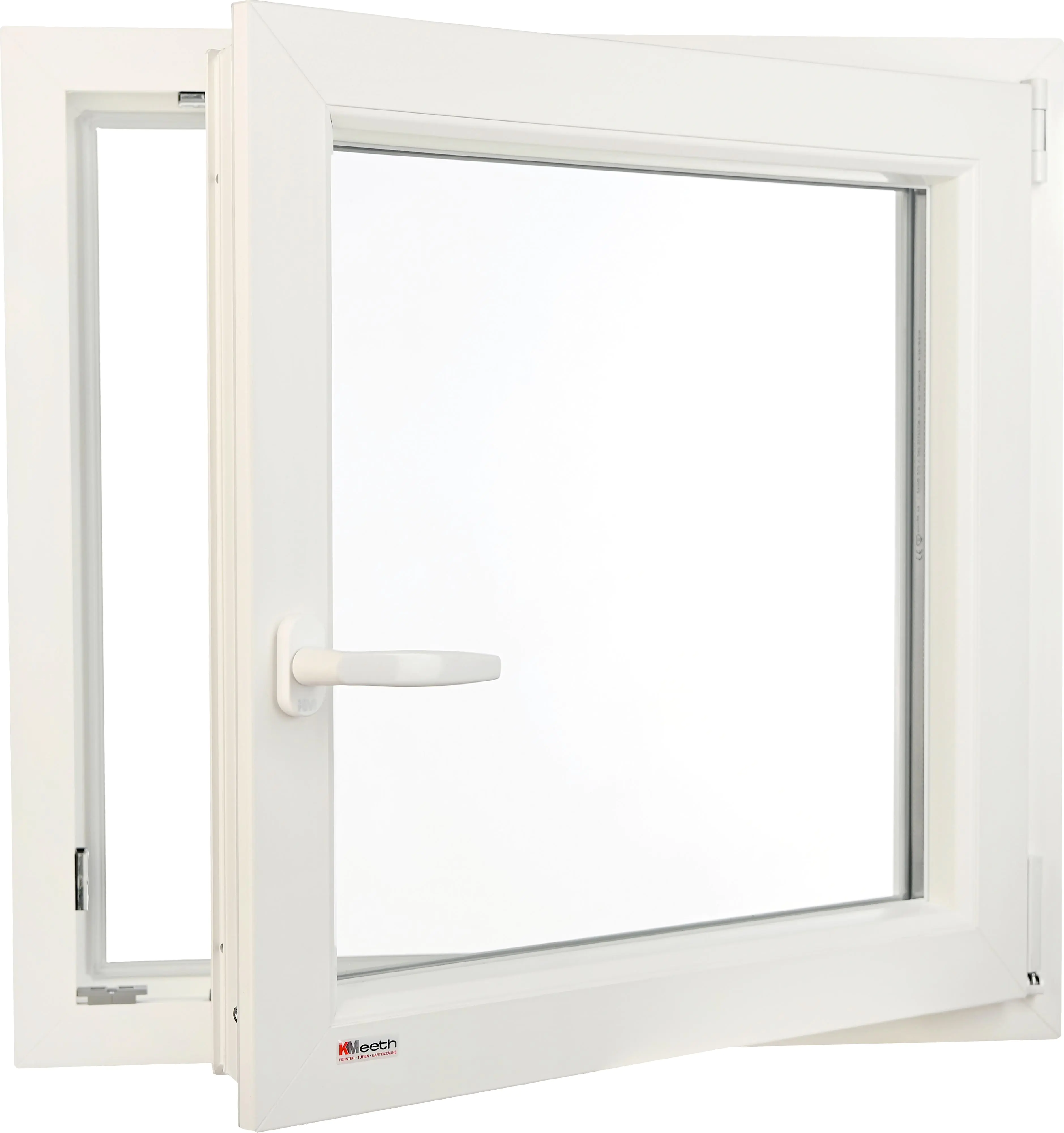 Kunststofffenster Dreh-Kipp, DIN rechts, weiß, Serie G74/2, Modell 01 Kunststofffenster Dreh-Kipp, DIN rechts, weiß, Serie G74/2, Modell 01