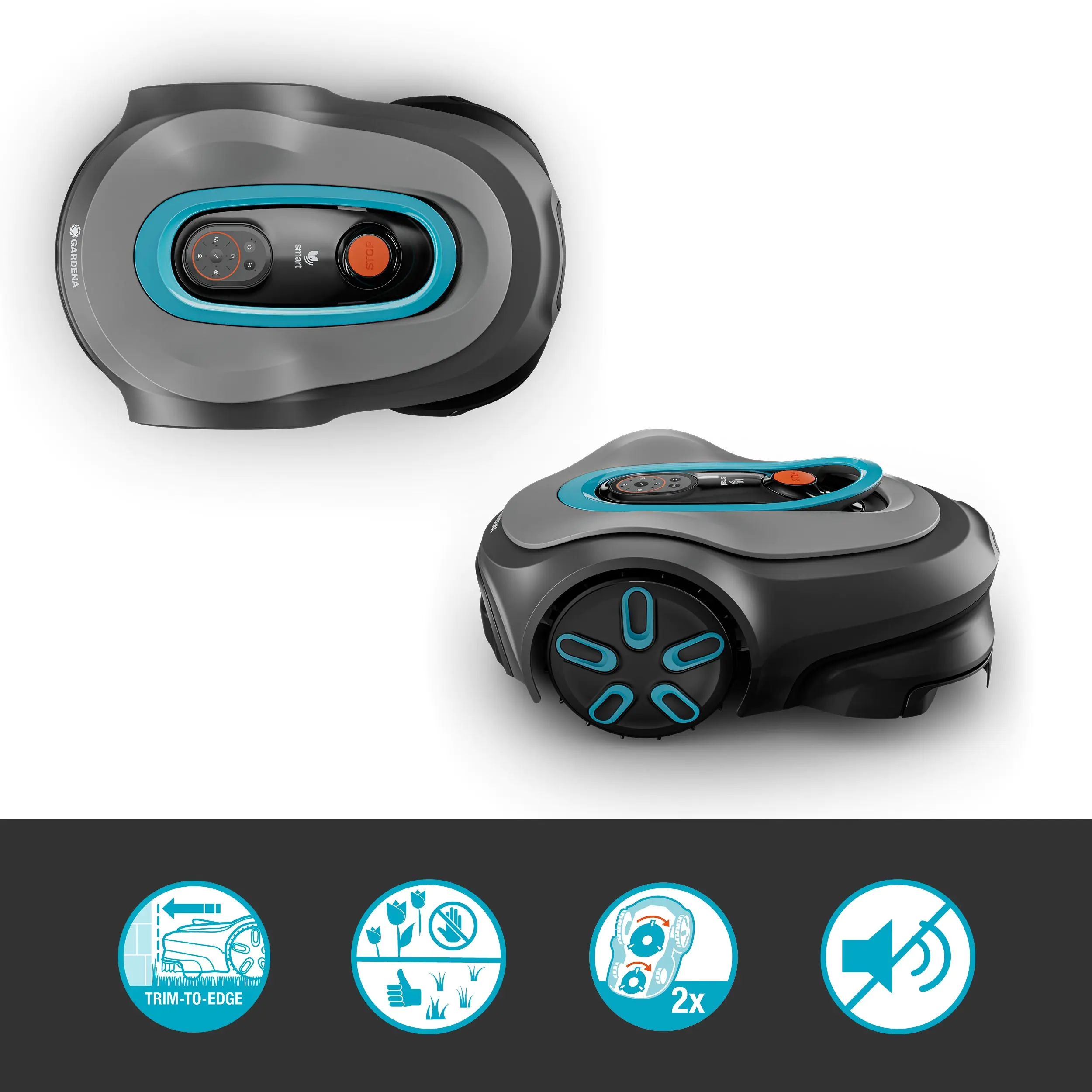 Gardena Mähroboter smart SILENO max 800 m² Gardena Mähroboter smart SILENO max 800 m²