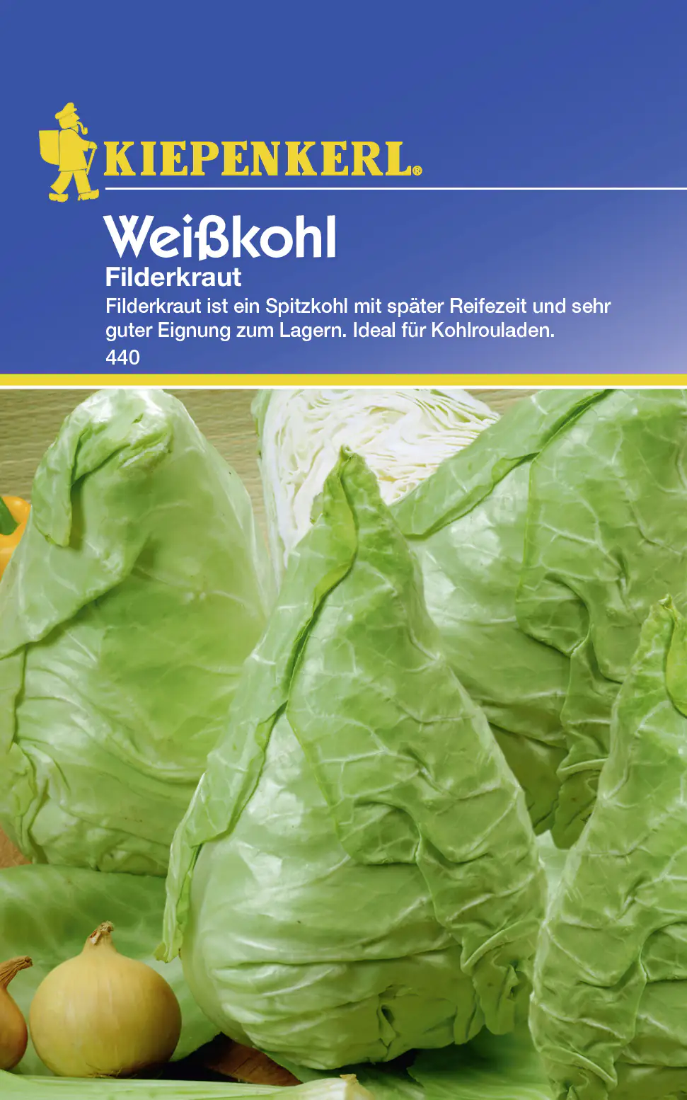 Kiepenkerl Weißkohl Filderkraut ca. 50 Pflanzen