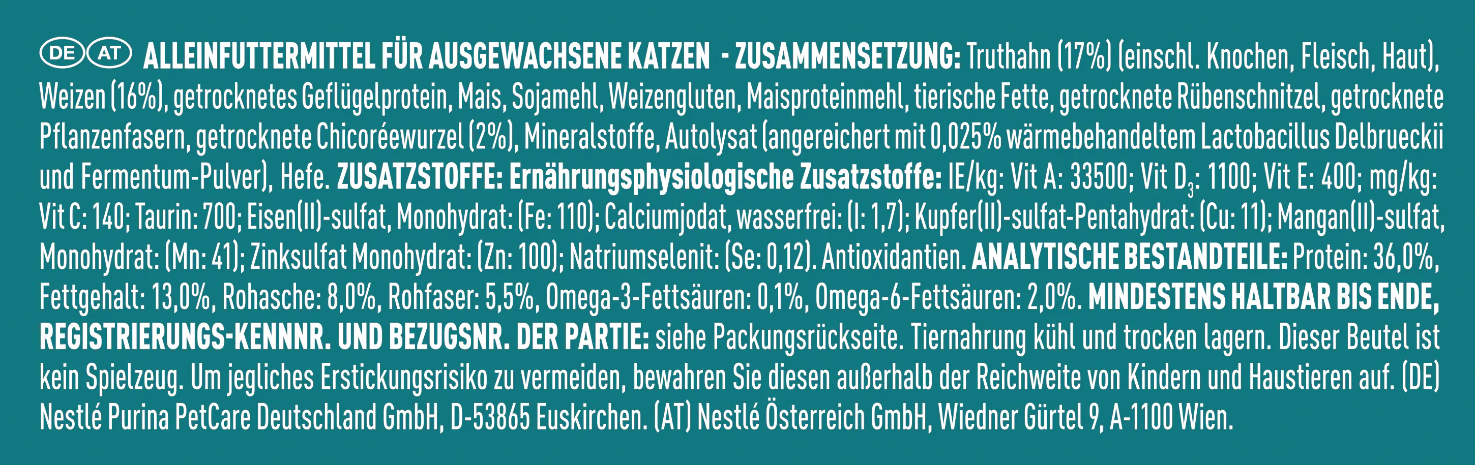 Purina One Katzenfutter Indoor Formula reich an Truthahn 2,8 kg Purina One Katzenfutter Indoor Formula reich an Truthahn 2,8 kg