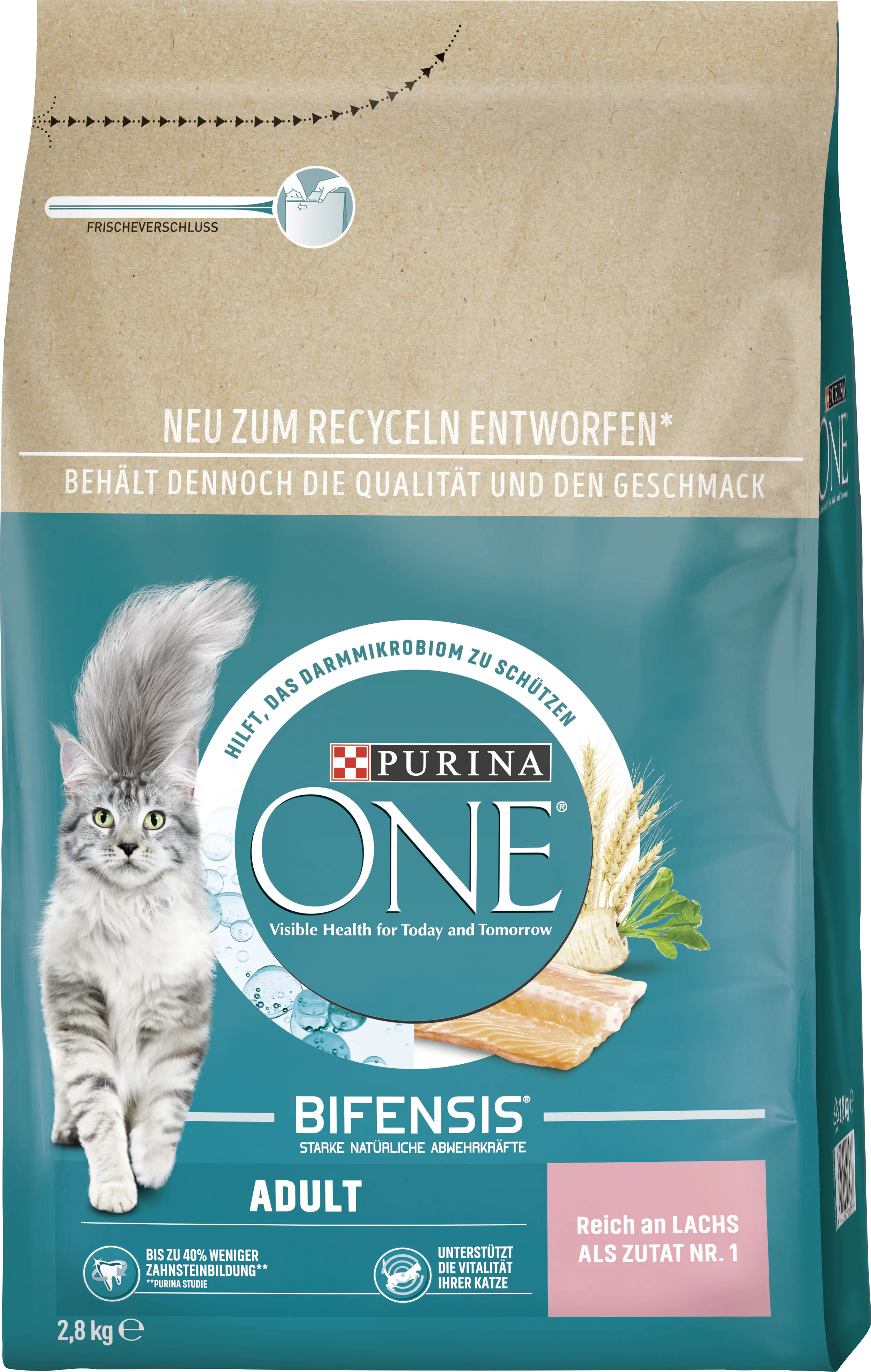 Purina One Katzenfutter Adult reich an Lachs 2,8 kg Purina One Katzenfutter Adult reich an Lachs 2,8 kg