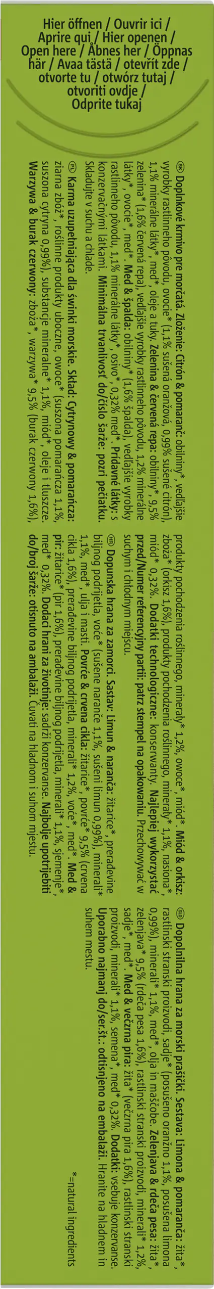 Vitakraft Kräcker®Trio Citrus Gemüse Honig 3 Stück / 168 g Vitakraft Kräcker®Trio Citrus Gemüse Honig 3 Stück / 168 g