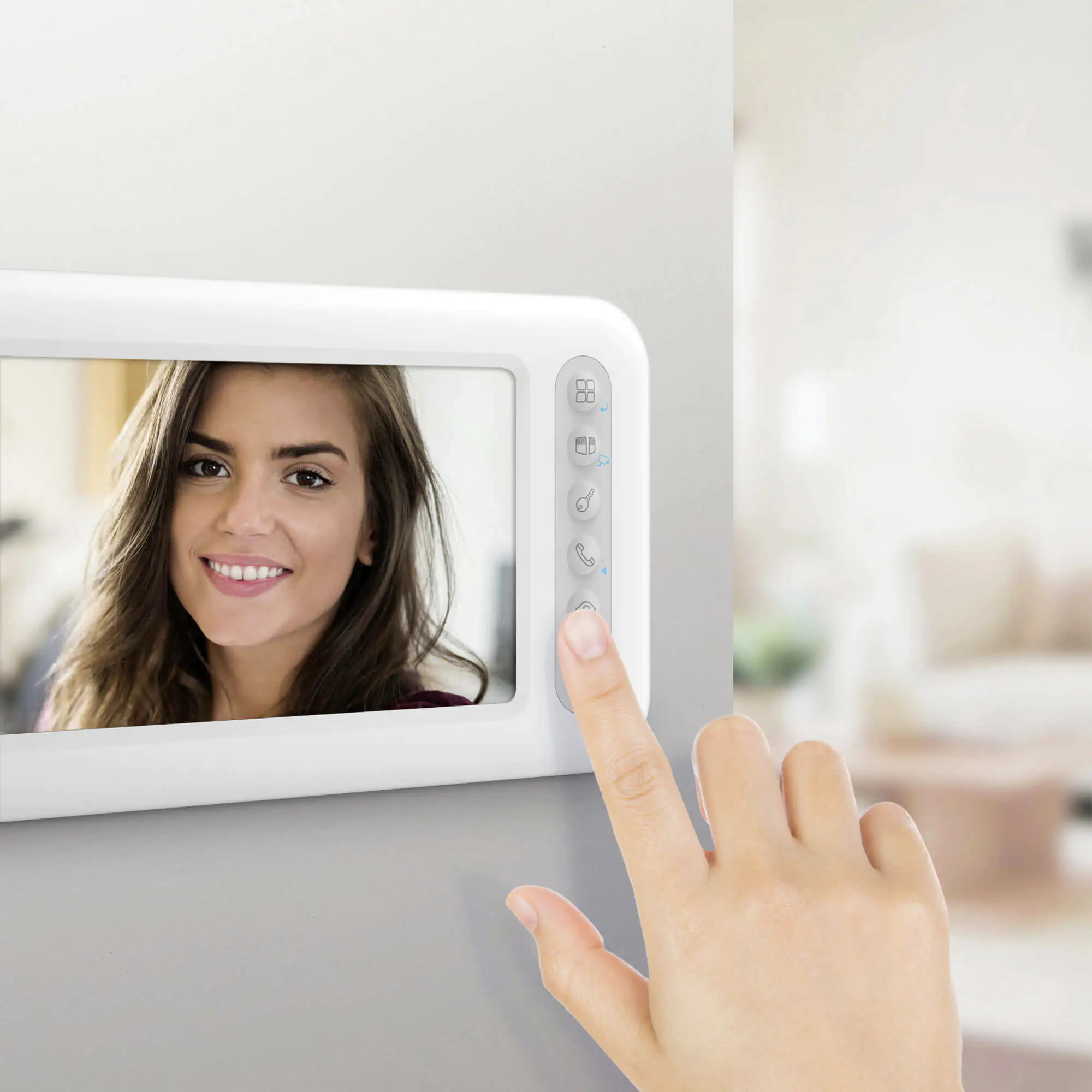 Avidsen Gegensprechanlage Ylva 3  Zweileiter Technologie, 7 Zoll Display Avidsen Gegensprechanlage Ylva 3  Zweileiter Technologie, 7 Zoll Display