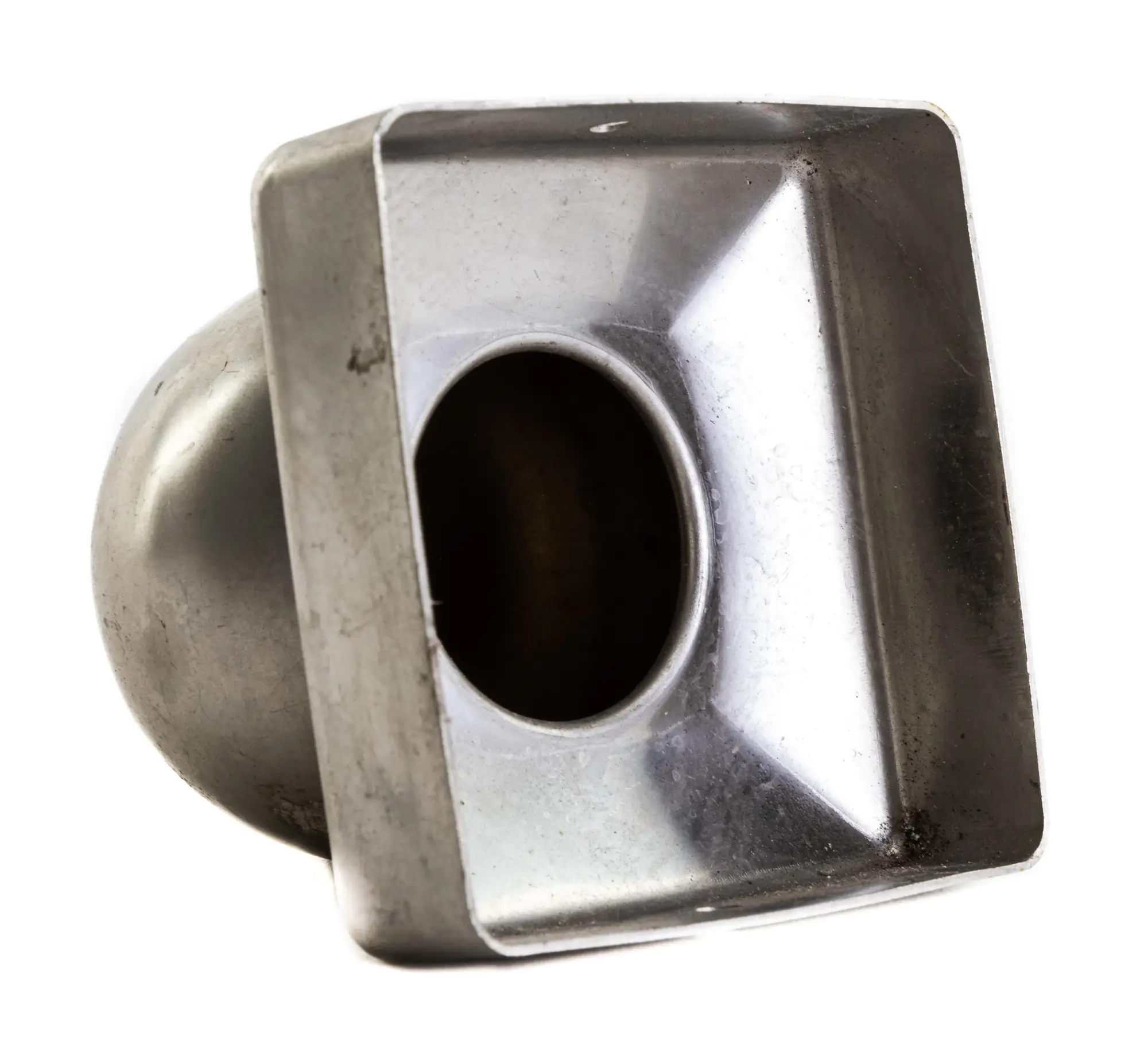 TrendLine Pfostenkappe Edelstahl mit Kugel 70 x 70 mm