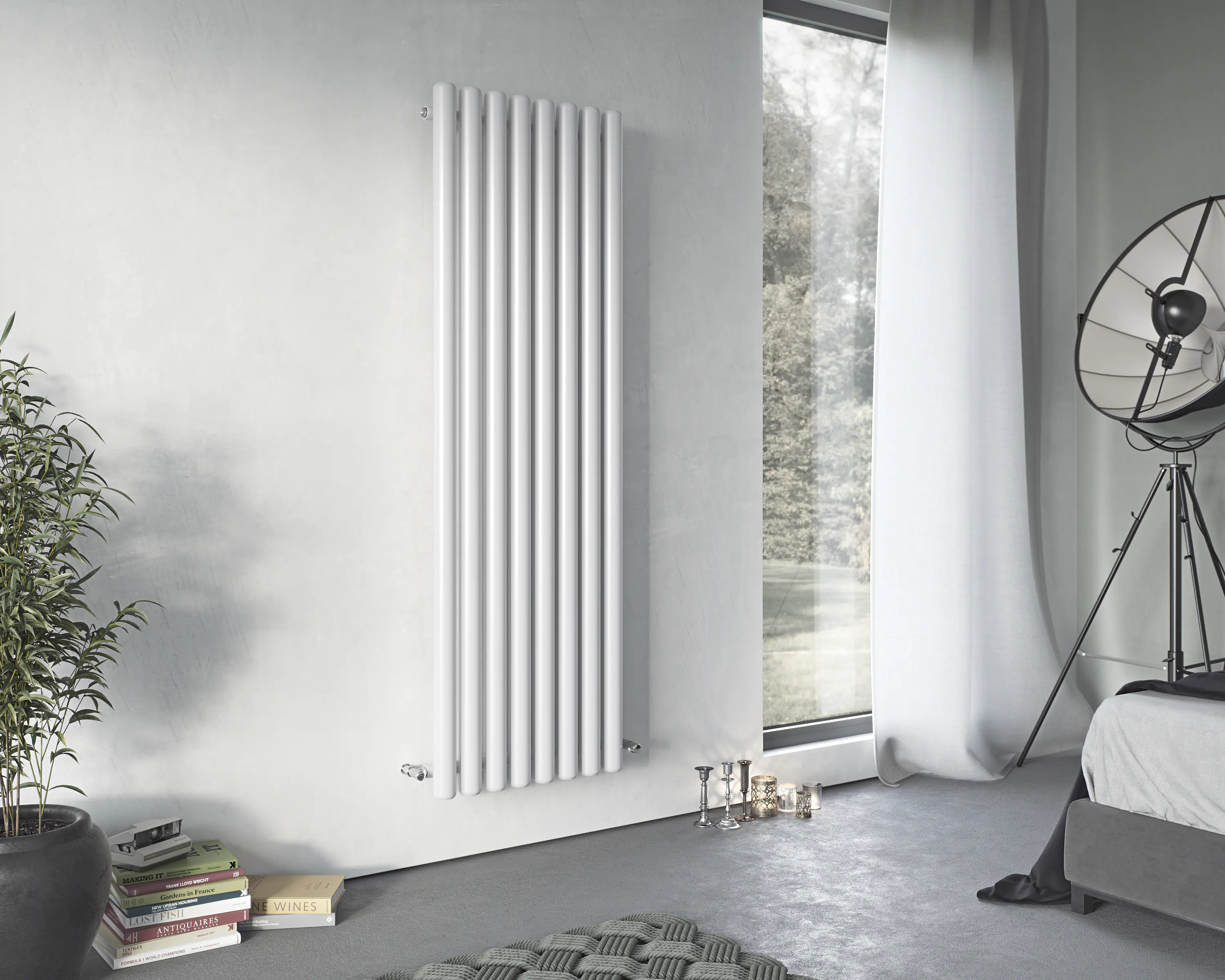 Ximax Heizkörper Erupto 180 x 58,5 cm 1632 Watt weiß