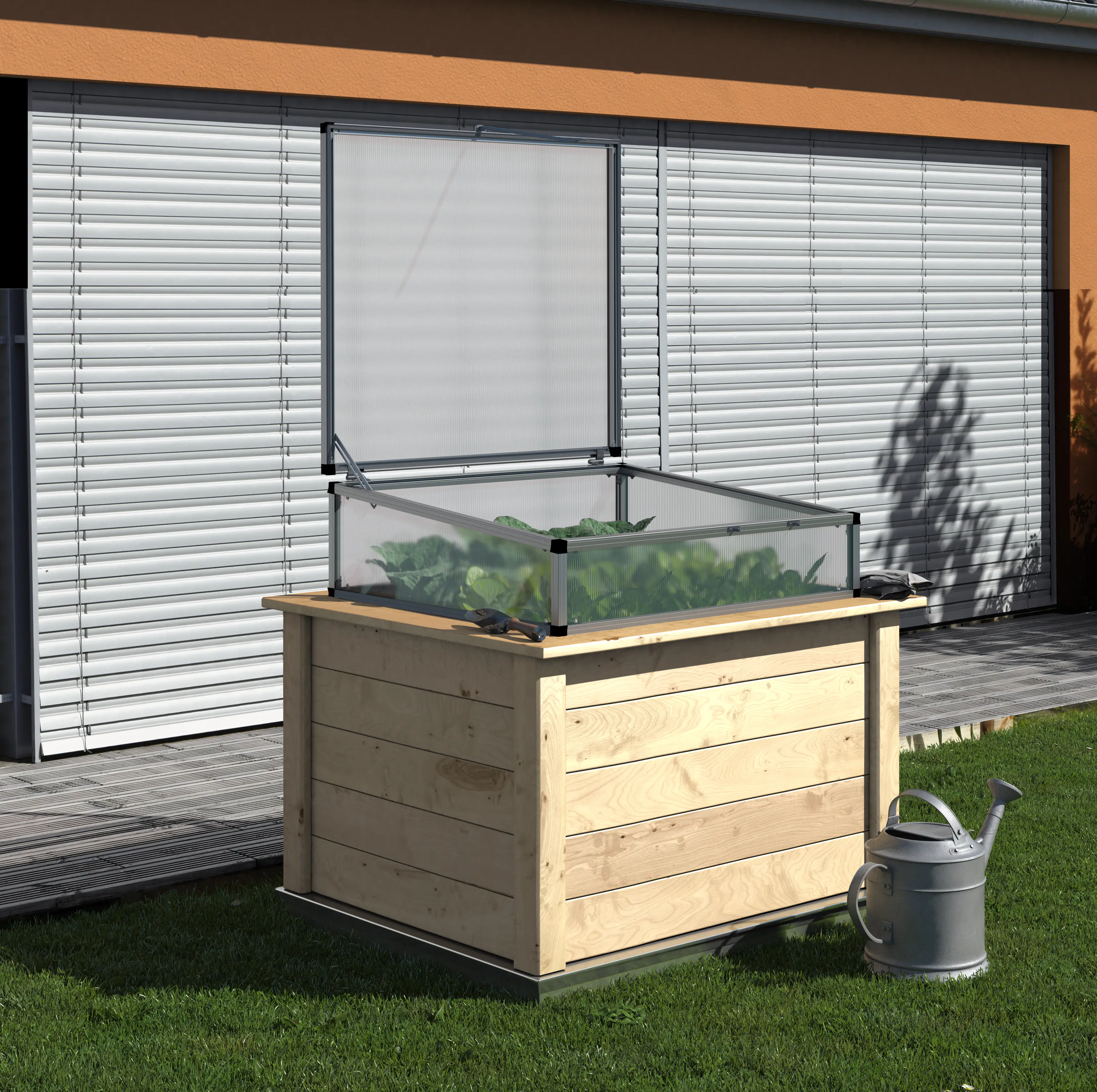 KGT Hochbeet Woody 130 131 x 99 x 79 cm