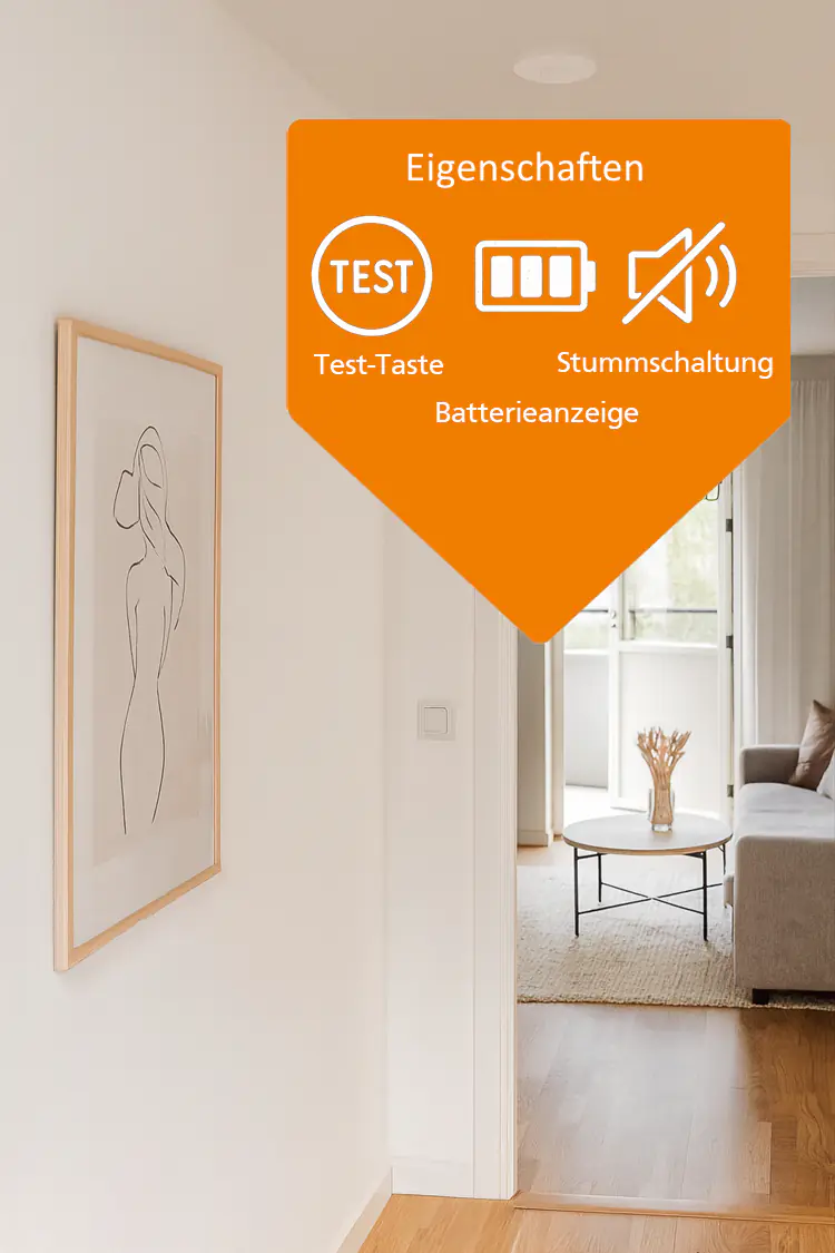 Smartwares Rauchmelder weiß 1 Jahr Batterielaufzeit FSM-11410 Smartwares Rauchmelder weiß 1 Jahr Batterielaufzeit FSM-11410