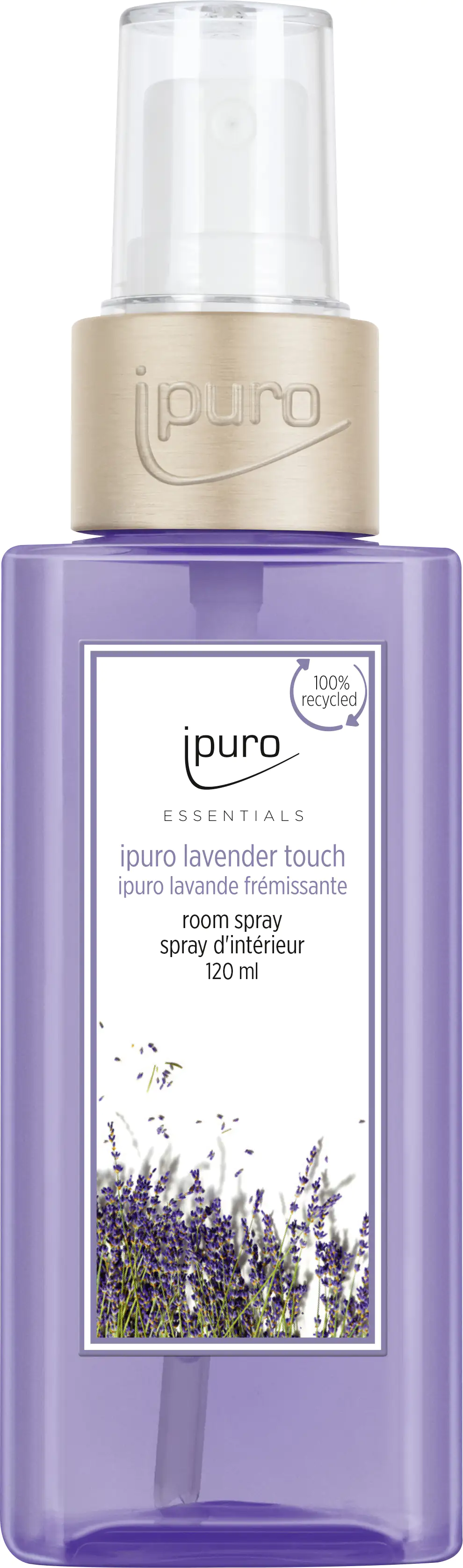 ipuro ESSENTIALS Raumspray Lavender Touch 120 ml