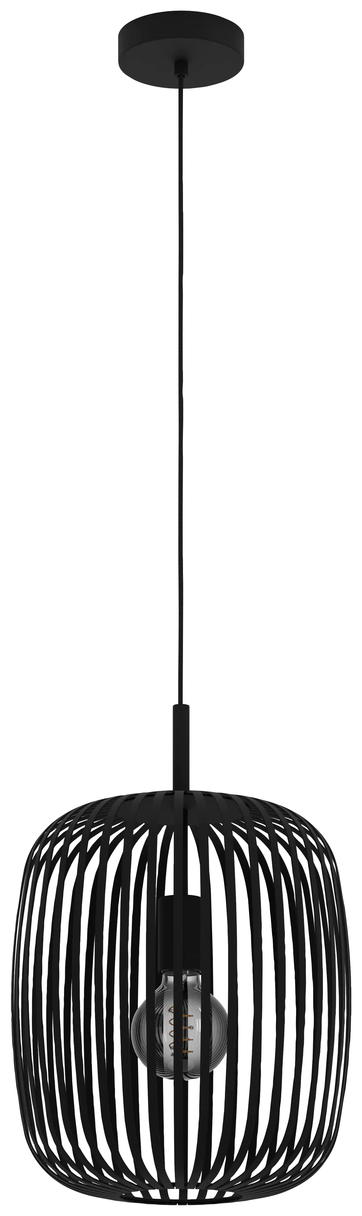 Eglo Hängeleuchte Romazzina schwarz 32,5 x 110 cm Eglo Hängeleuchte Romazzina schwarz 32,5 x 110 cm