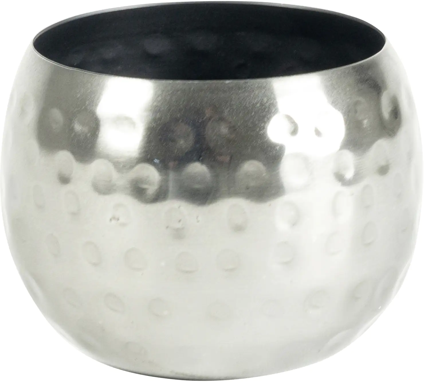 Ter Steege Übertopf Kody Ø 7 x 5 cm silber