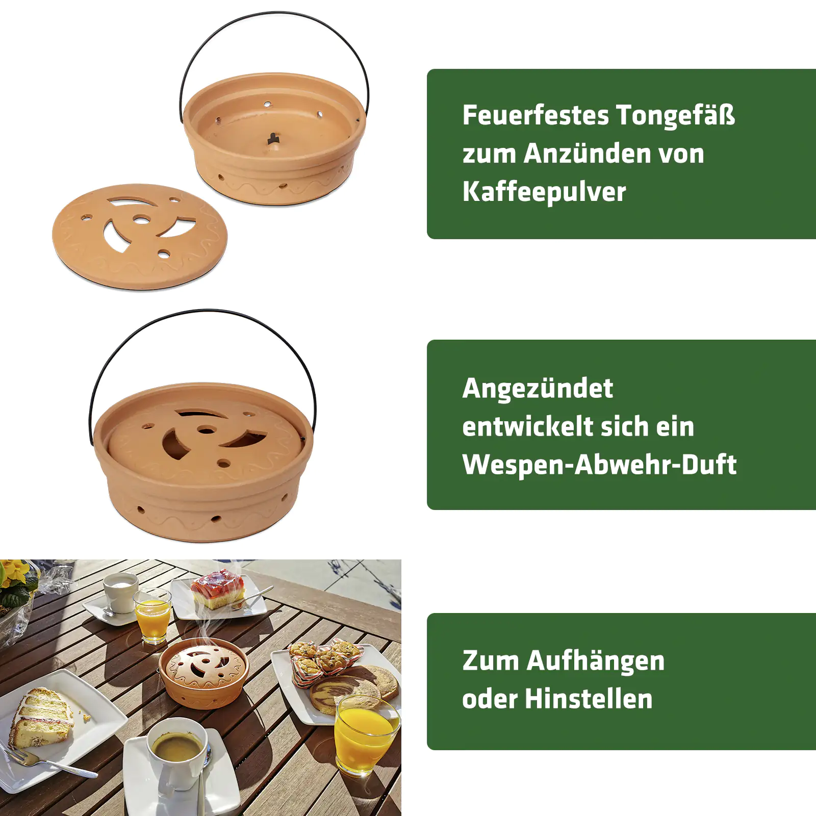 Gardigo Wespen-Verdufter Kaffee Gardigo Wespen-Verdufter Kaffee