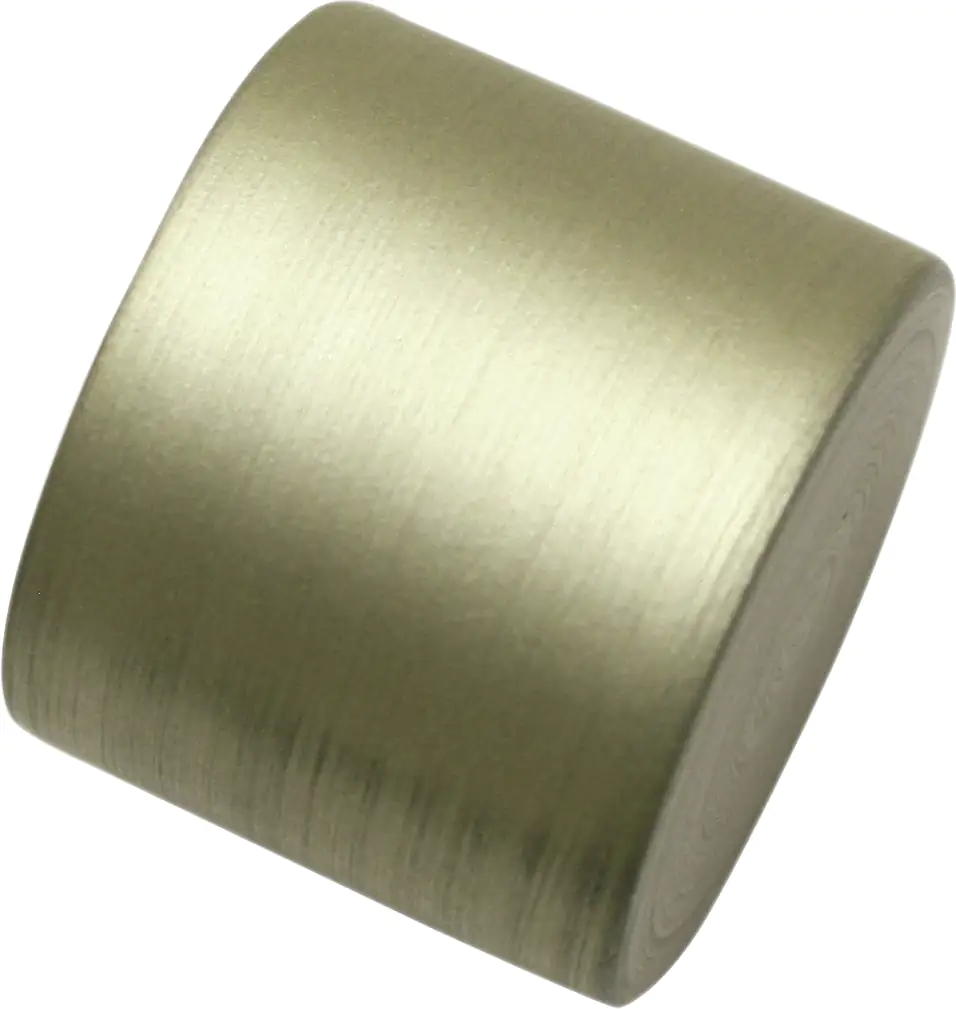 Gardinia Endkappe Kira champagner, Ø 19 mm