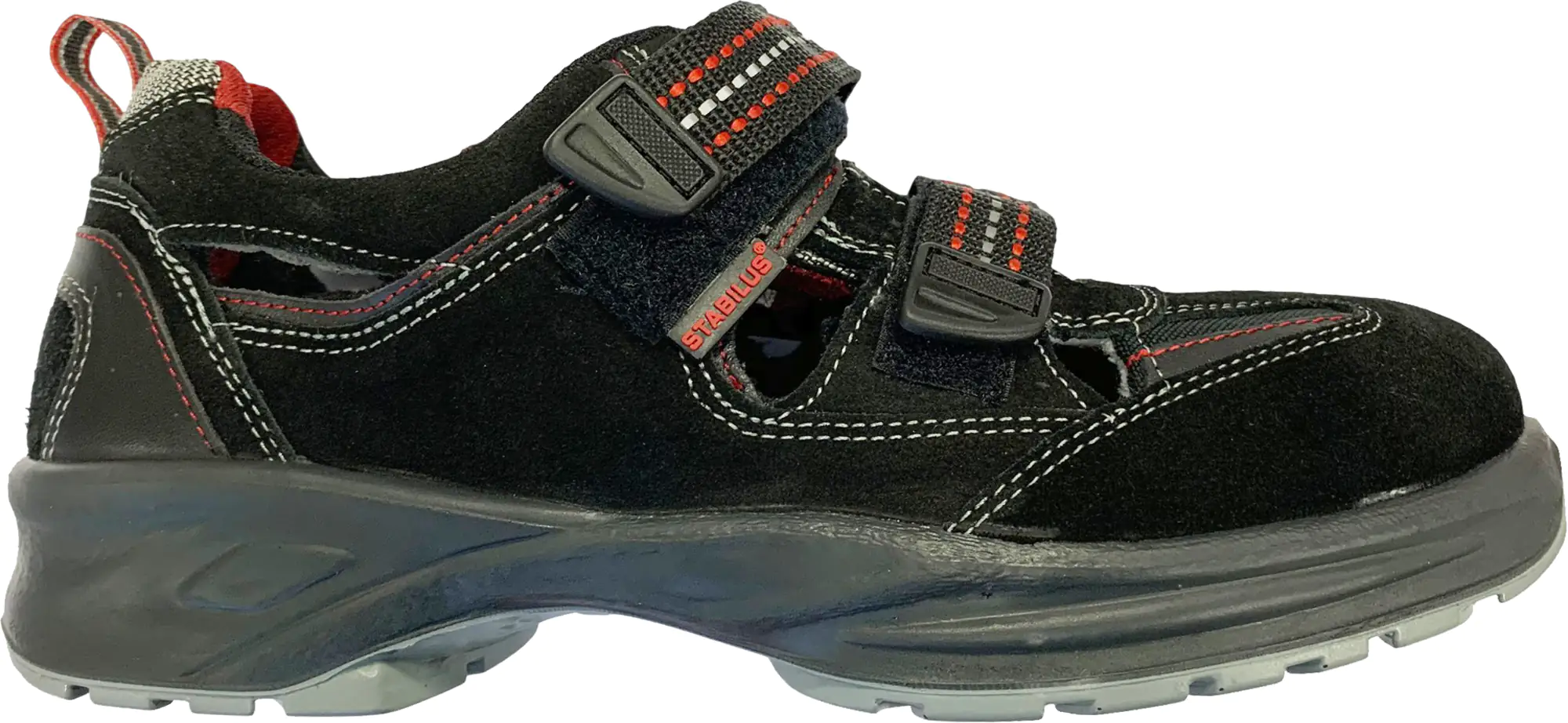 Stabilus Sicherheitssandale Stefan S1 schwarz-rot