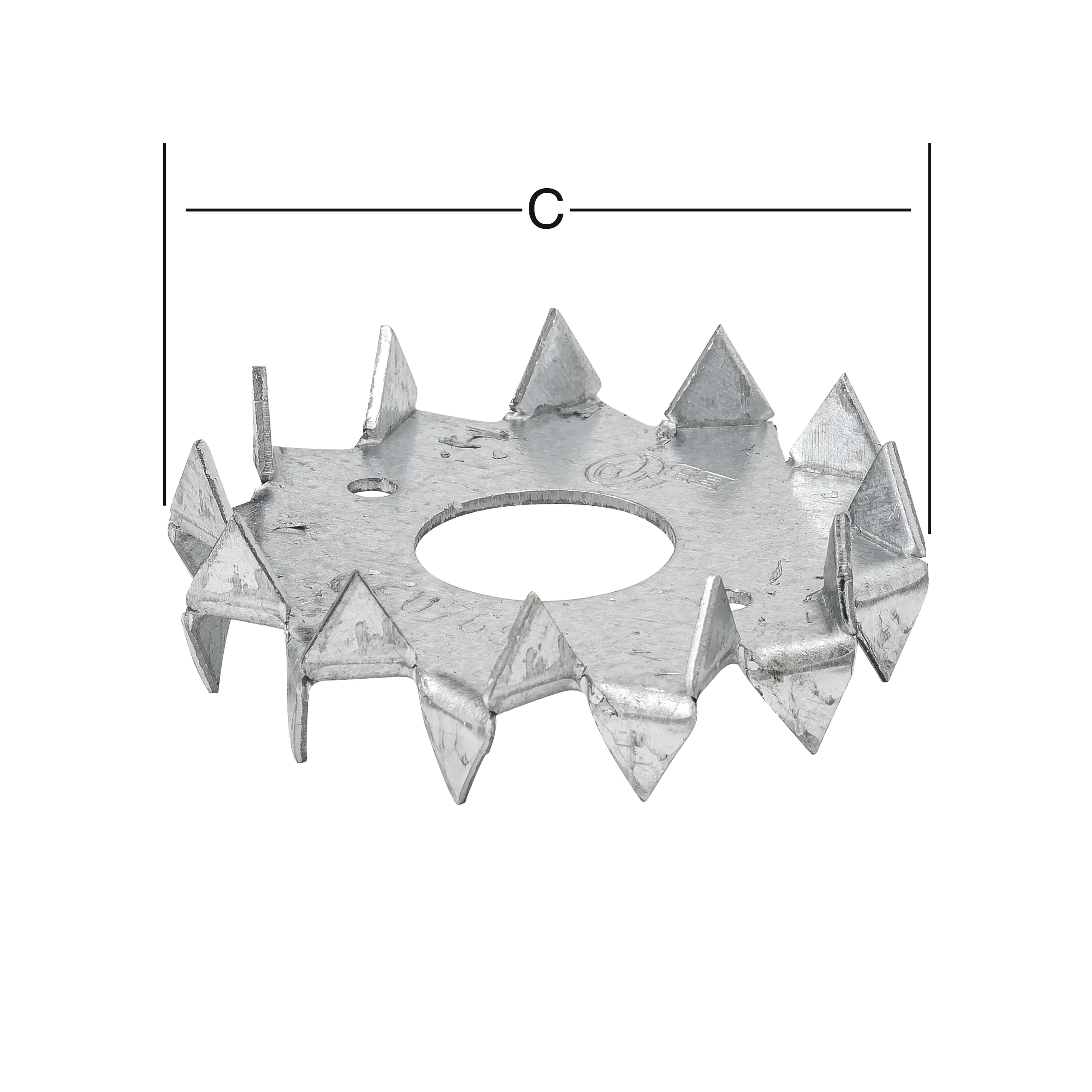 Vormann Scheibendübel sendzimir verzinkt  Ø  48 mm Vormann Scheibendübel sendzimir verzinkt  Ø  48 mm