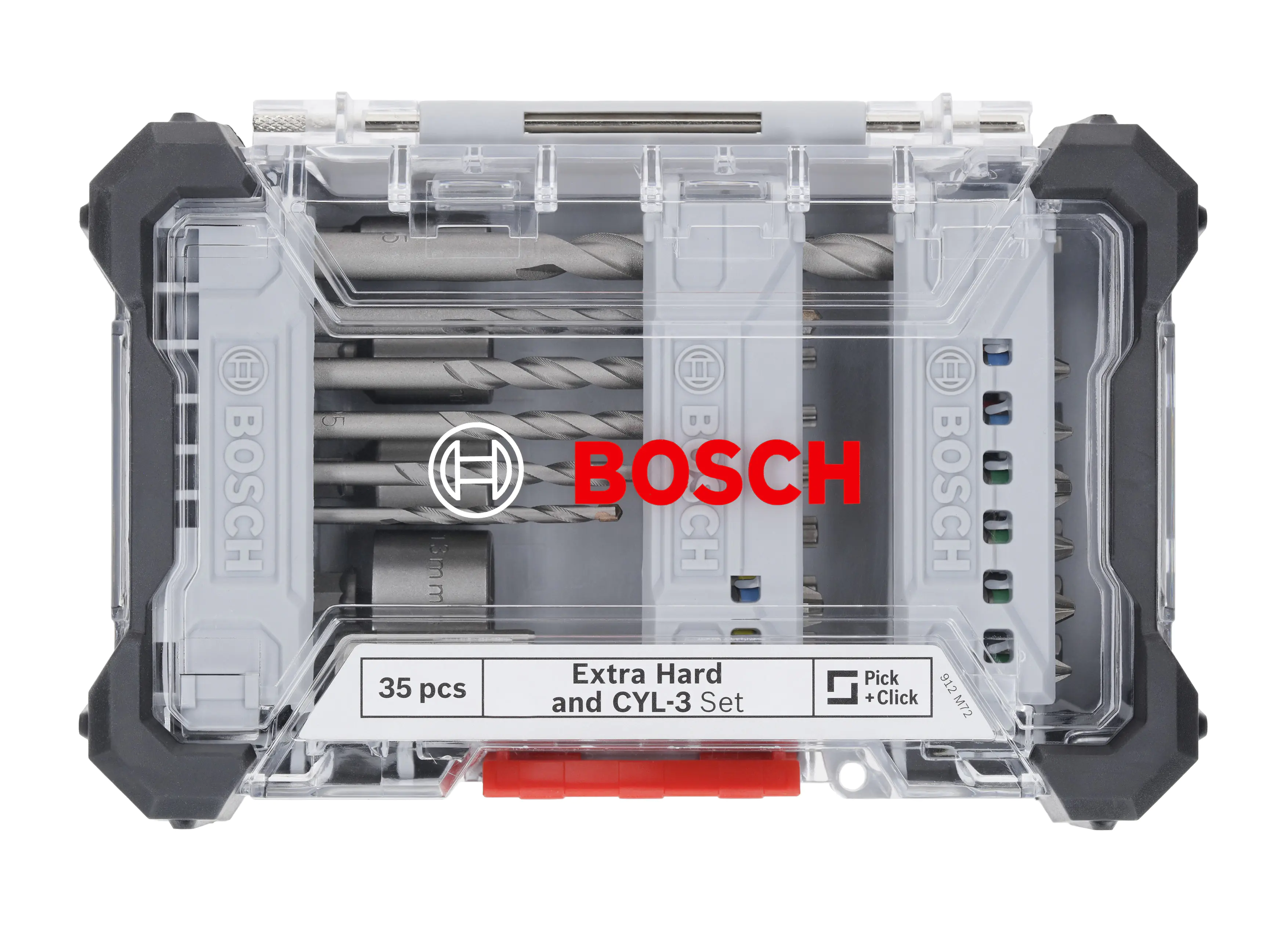 Bosch Extra Hard Impact Schrauberbits und CYL-3 Set 35-teilig