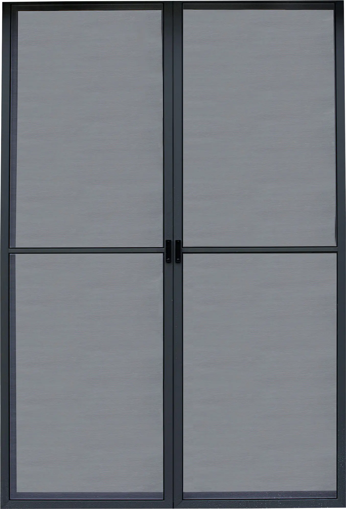 Canopia Pavillon Fliegengittertür Ledro 137 x 205 cm Alu grau