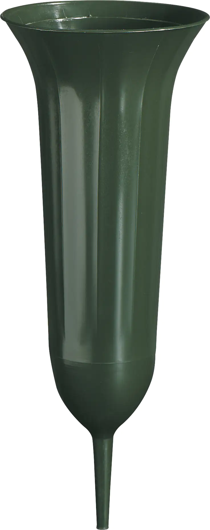 Geli Grabvase Ø 11,5 cm dunkelgrün Geli Grabvase Ø 11,5 cm dunkelgrün