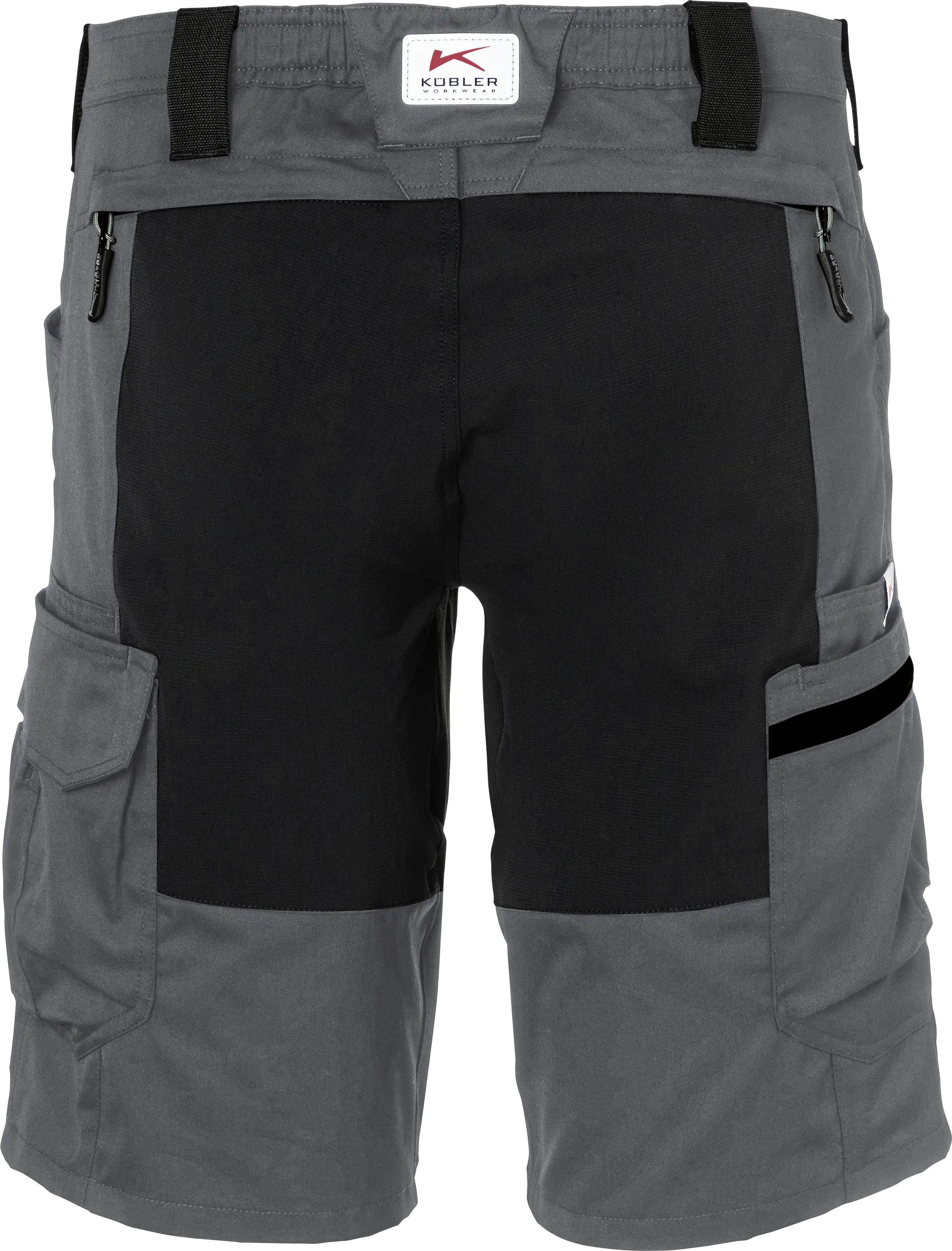 Kübler kurze Arbeitshose light anthrazit/schwarz