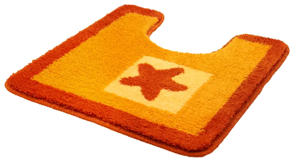 Kleine Wolke WC-Vorleger Beach 50 x 50 cm, rost