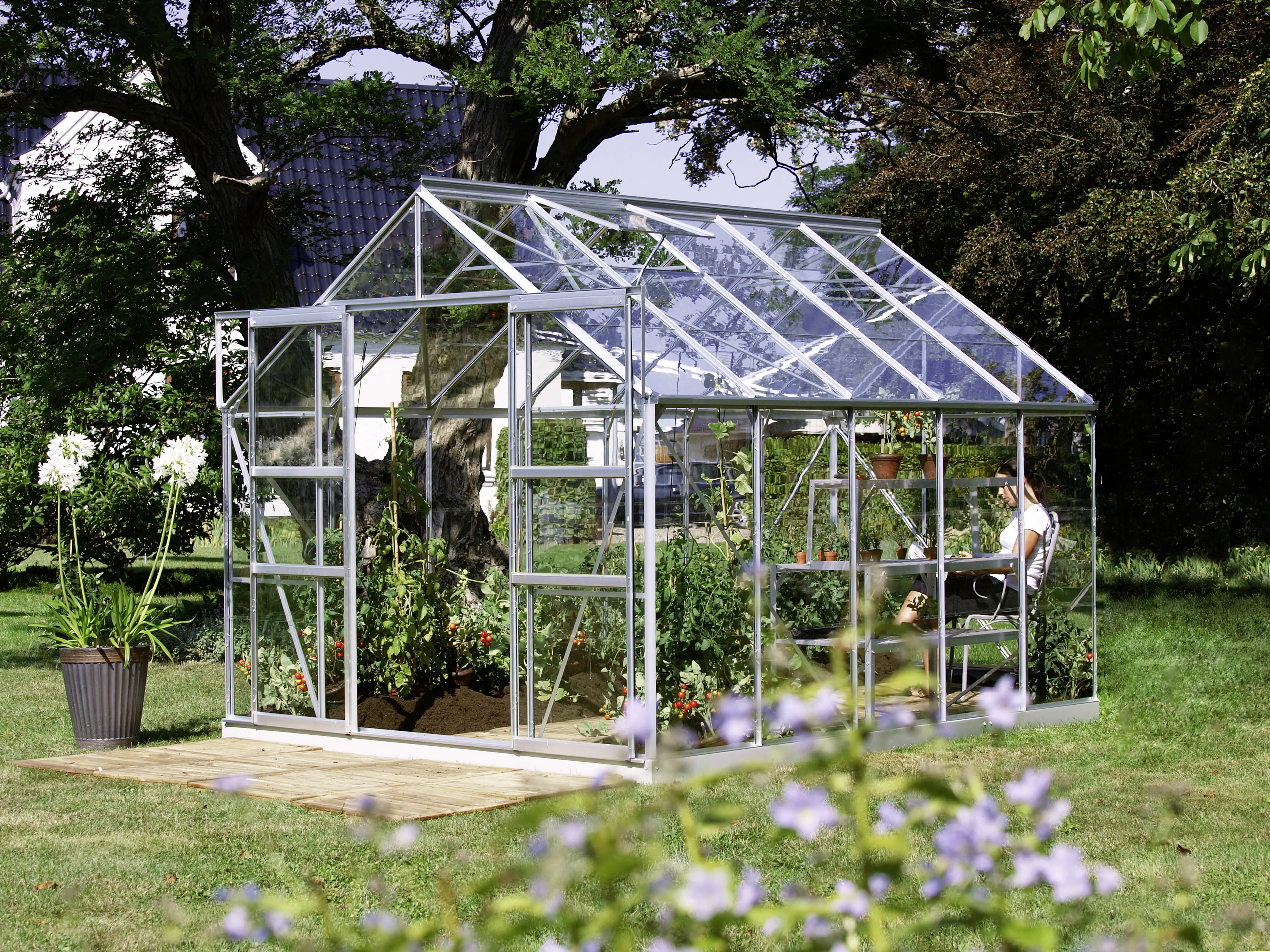 Vitavia Gewächshaus Mars 8300 254 x 317 cm 3 mm Sicherheitsglas Vitavia Gewächshaus Mars 8300 254 x 317 cm 3 mm Sicherheitsglas