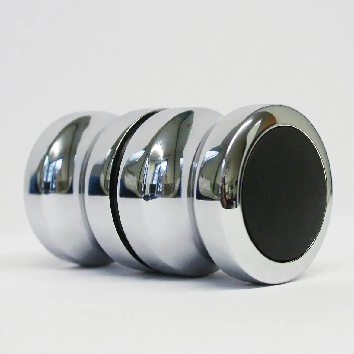 Breuer Elana Komfort Drehfalt-Duschtür 90 2 Falttüren, 90x90, Alu chromeffekt, Klarglas hell