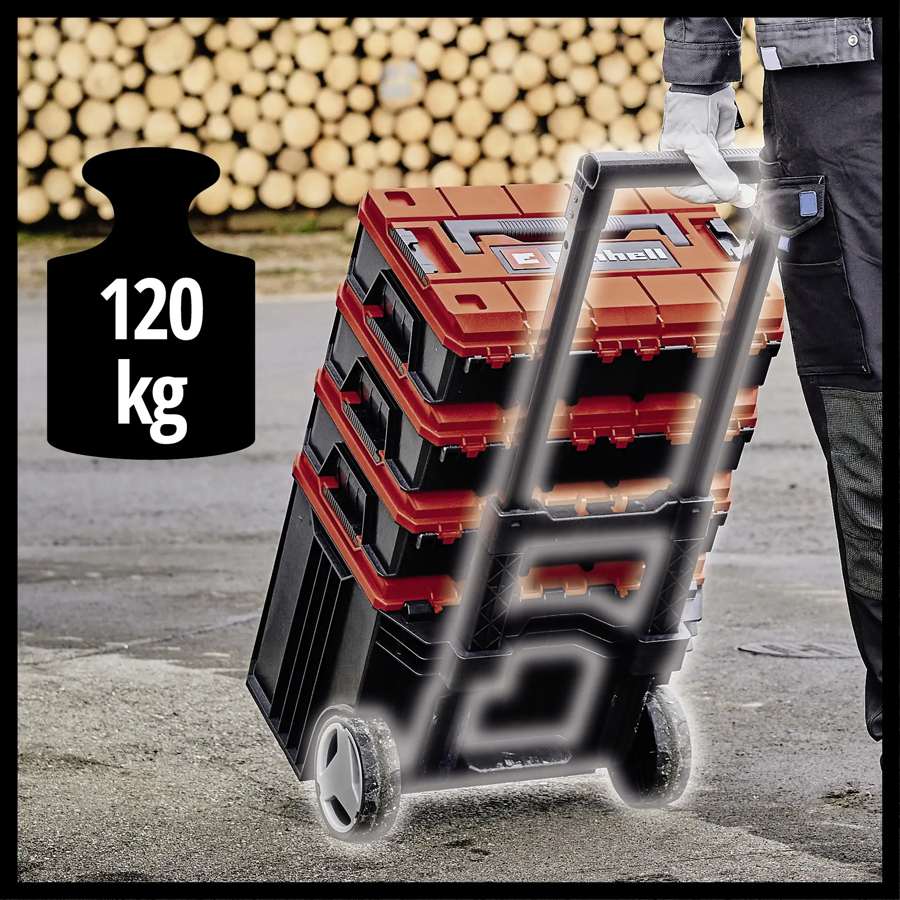 Einhell Werkzeug-Trolley E-Case Tower