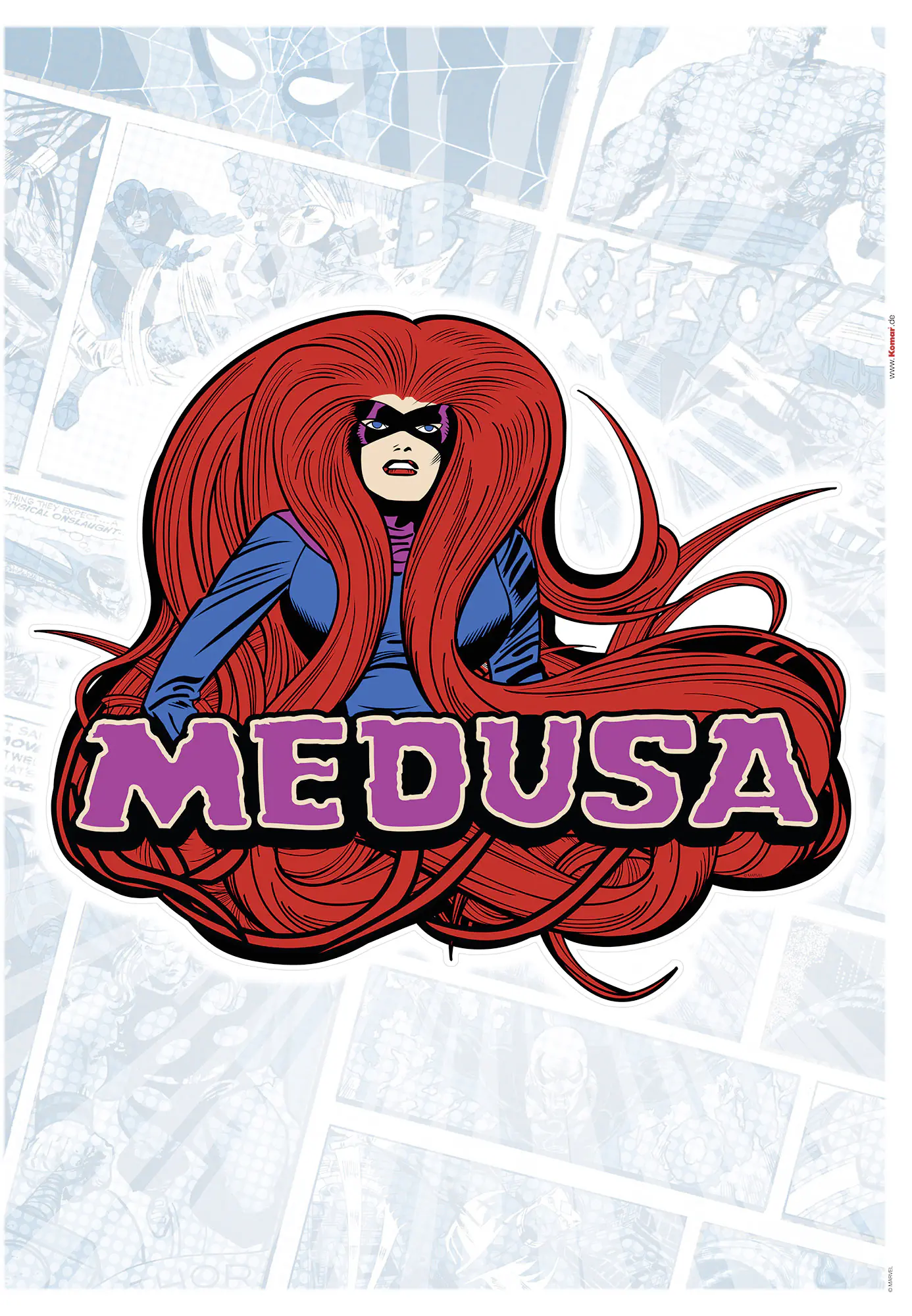 Komar Dekosticker Medusa Classic 50 x 70 cm  