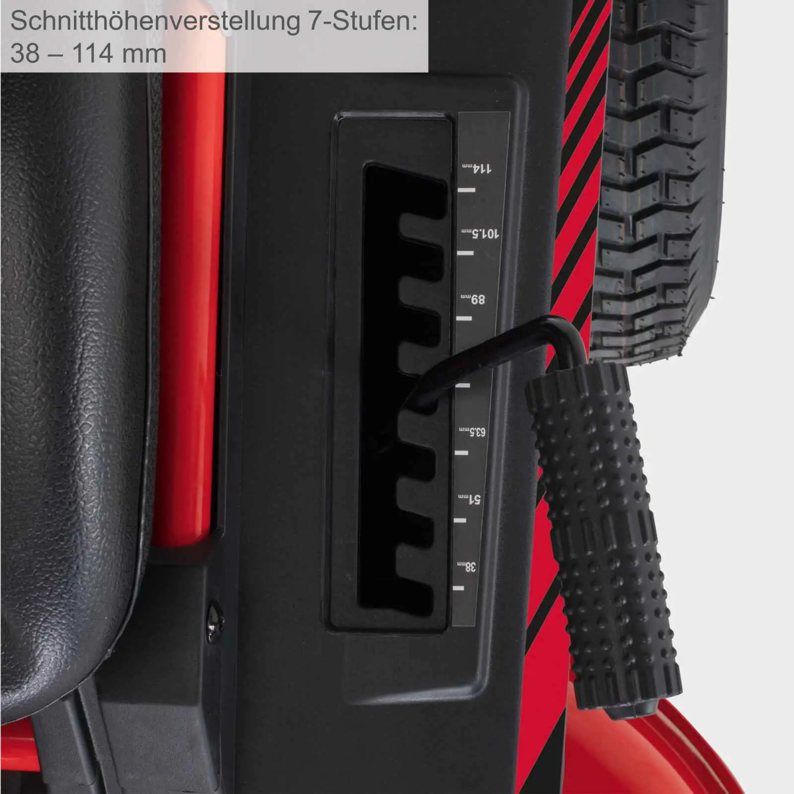 Scheppach Akku Rasentraktor MR920-E, 48 V, 92 cm Schnittbreite Scheppach Akku Rasentraktor MR920-E, 48 V, 92 cm Schnittbreite