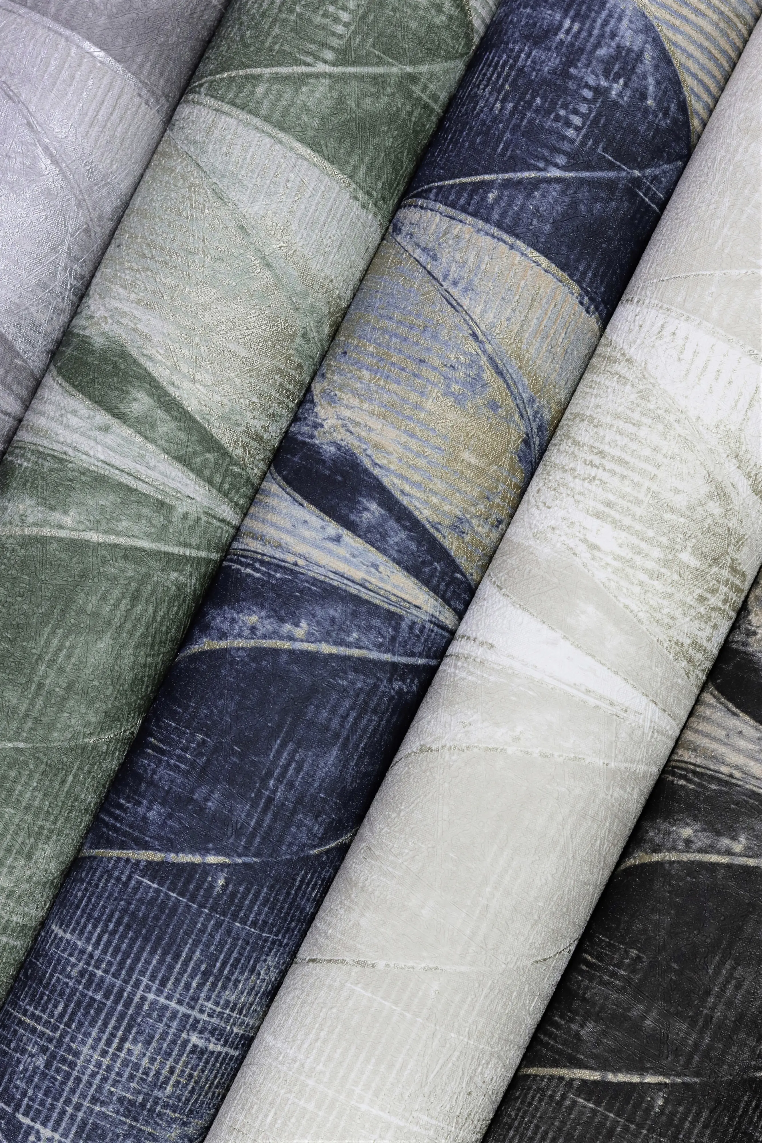 Rasch Vliestapete 520071 Concrete grafik bronze-grün, 10,05 x 0,53 m