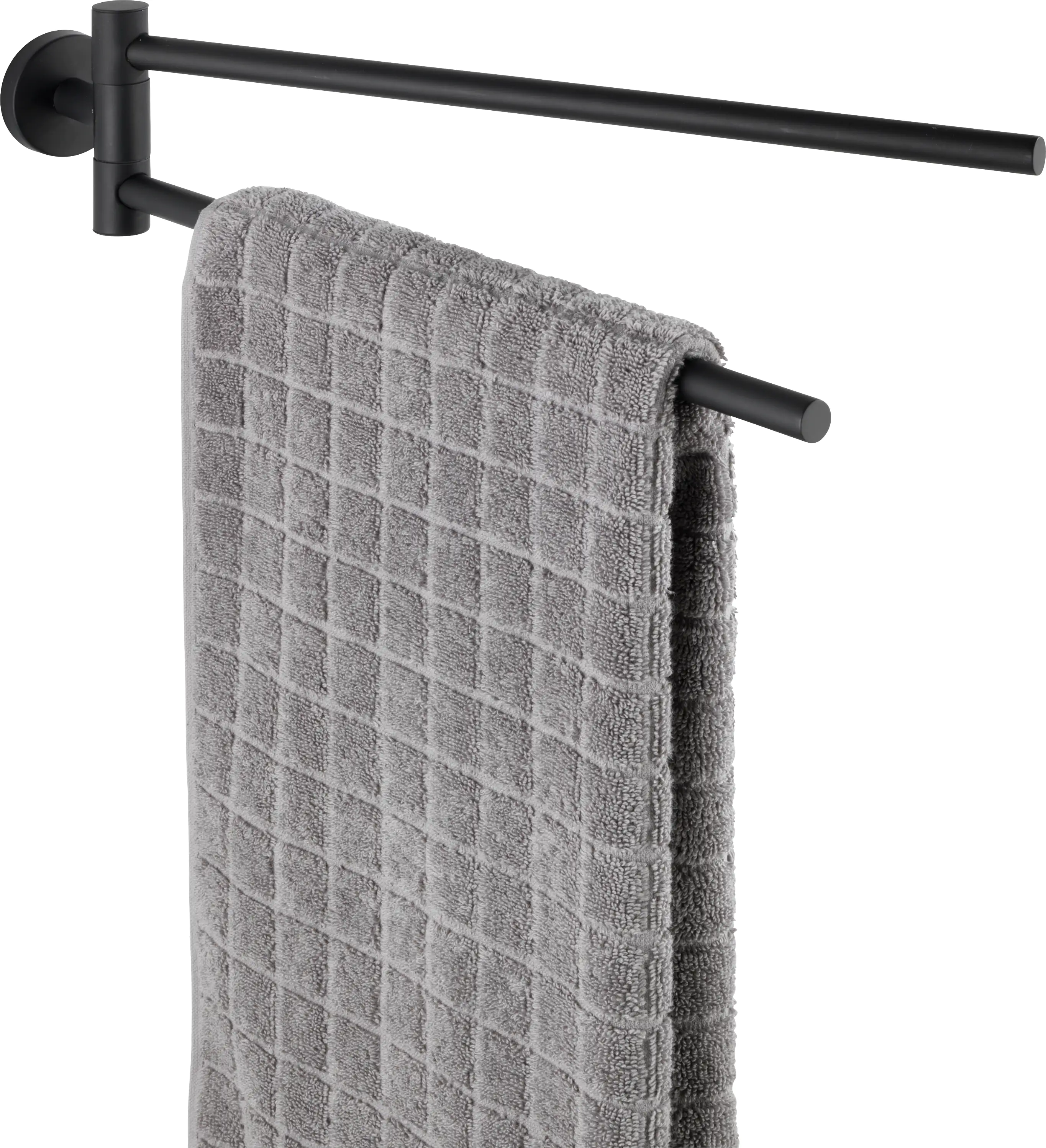 Wenko Handtuchhalter Bosio Black matt Wenko Handtuchhalter Bosio Black matt