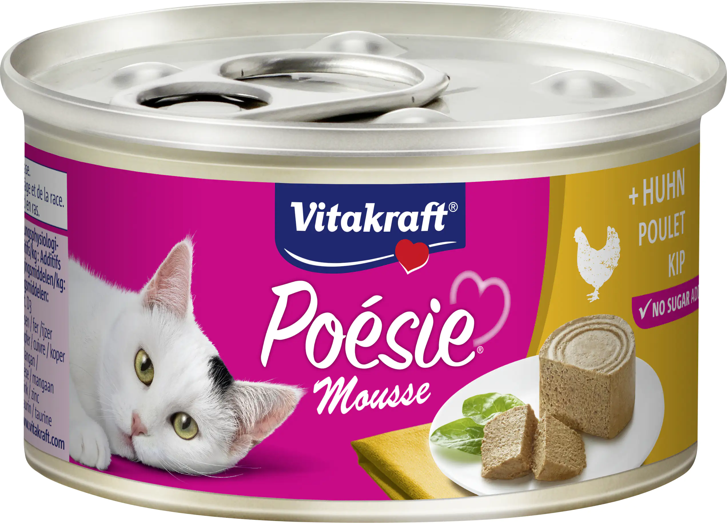 Vitakraft Poésie Katzenfutter Mousse Huhn 85 g