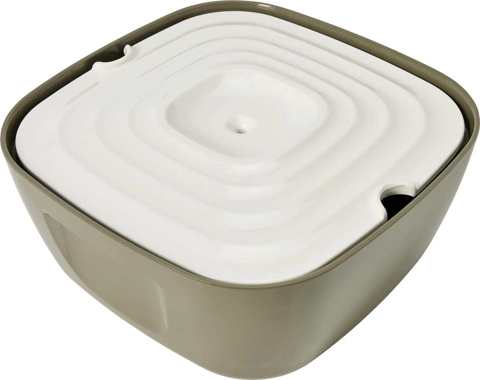 Nobby Savic Trinkbrunnen Volcano warmgrau