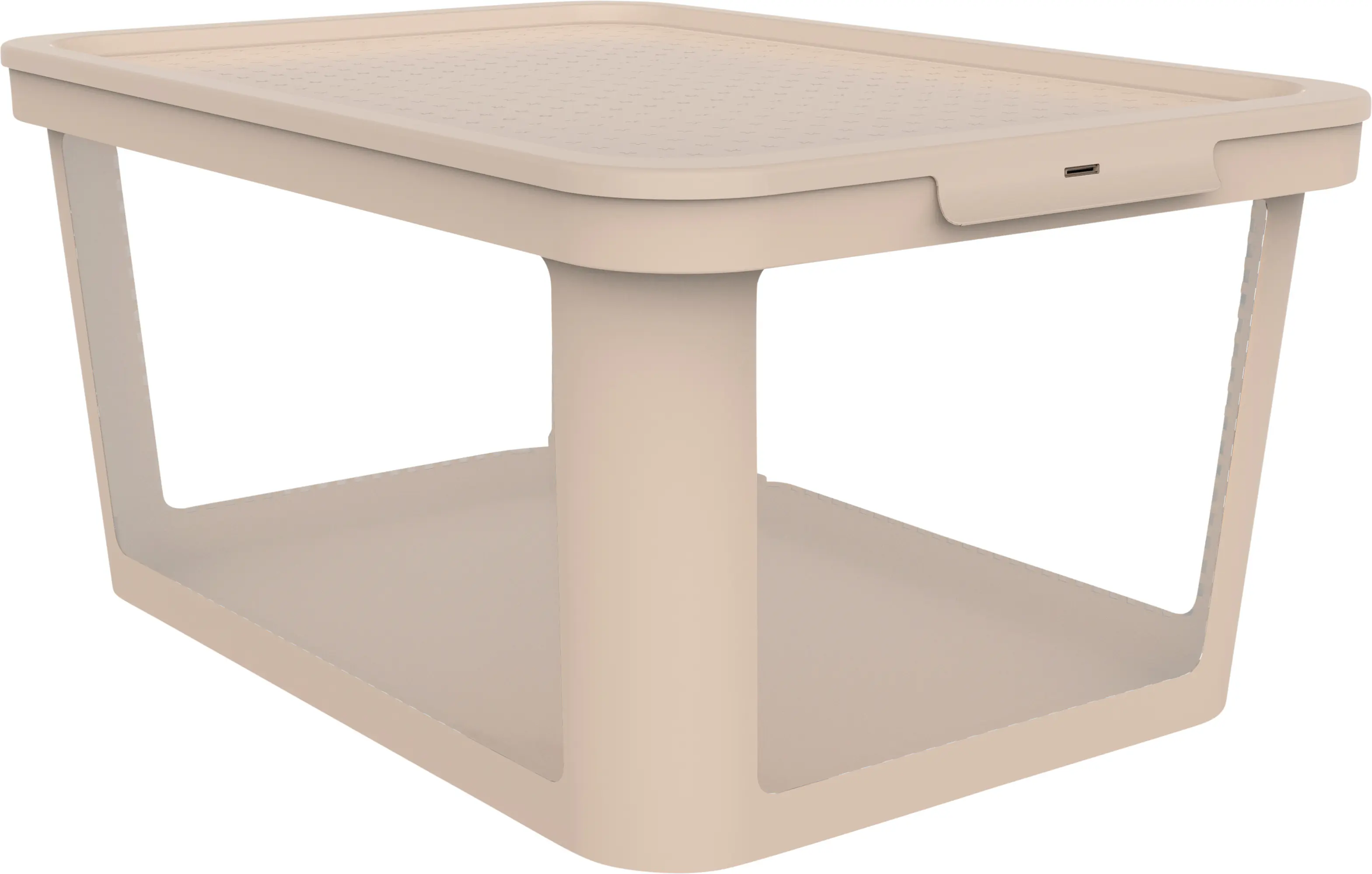 Rotho Aufbewahrungsbox mit Deckel 45 L Albris meadow rosa Rotho Aufbewahrungsbox mit Deckel 45 L Albris meadow rosa