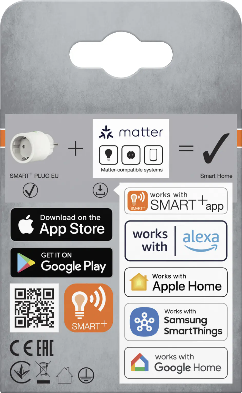 Osram Steckdose SMART+ WiFi Matter EU Weiß Osram Steckdose SMART+ WiFi Matter EU Weiß