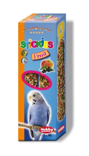 Nobby Stickies Sittich Frucht 2 x 30 g